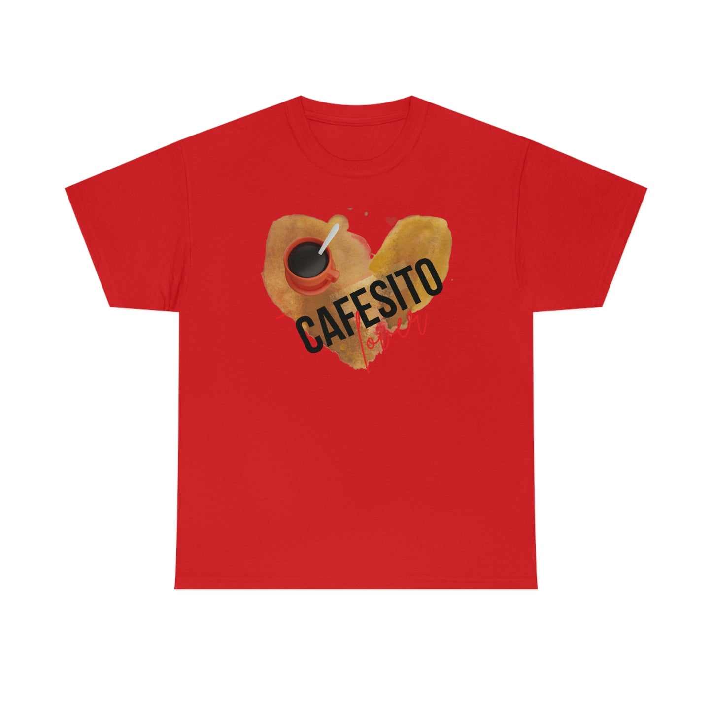 Cafesito Lover latina lingo Unisex Heavy Cotton Tee
