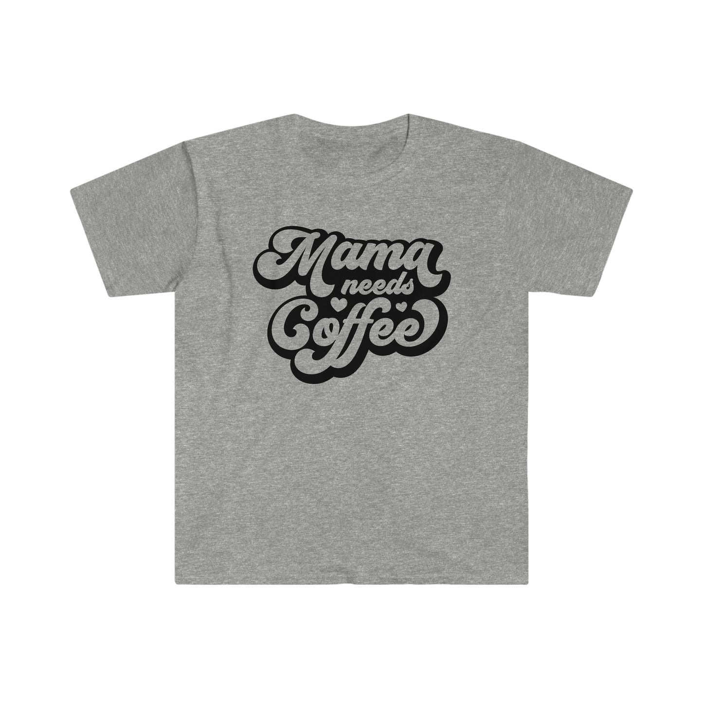 Momma needs Coffee Unisex Softstyle T-Shirt