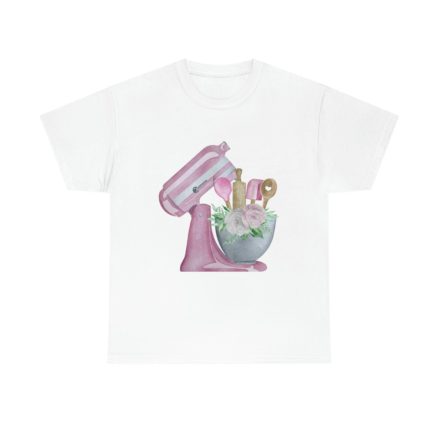 Blossom and Bake Unisex Heavy Cotton Tee