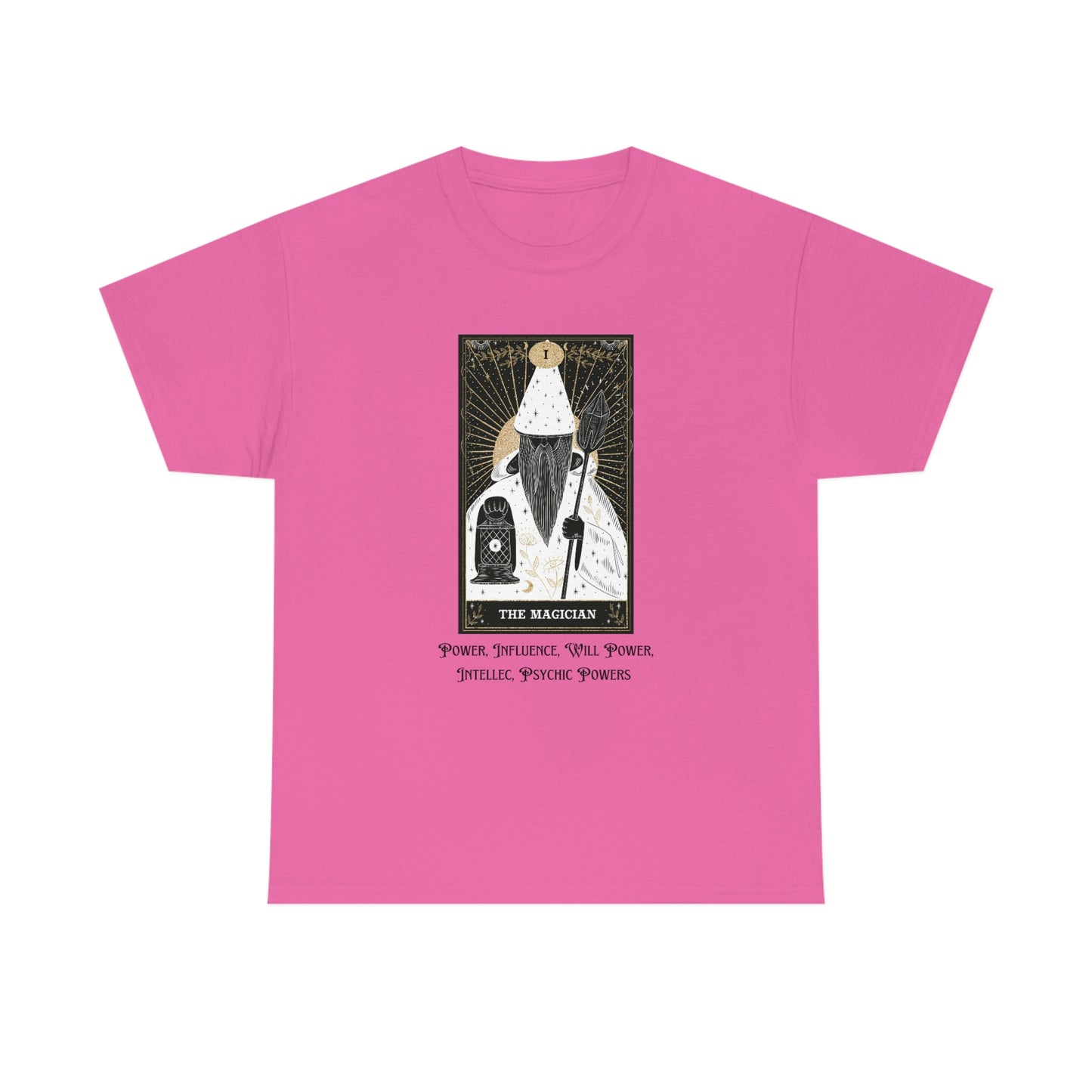 The Magician Tarot Card Unisex Heavy Cotton Tee
