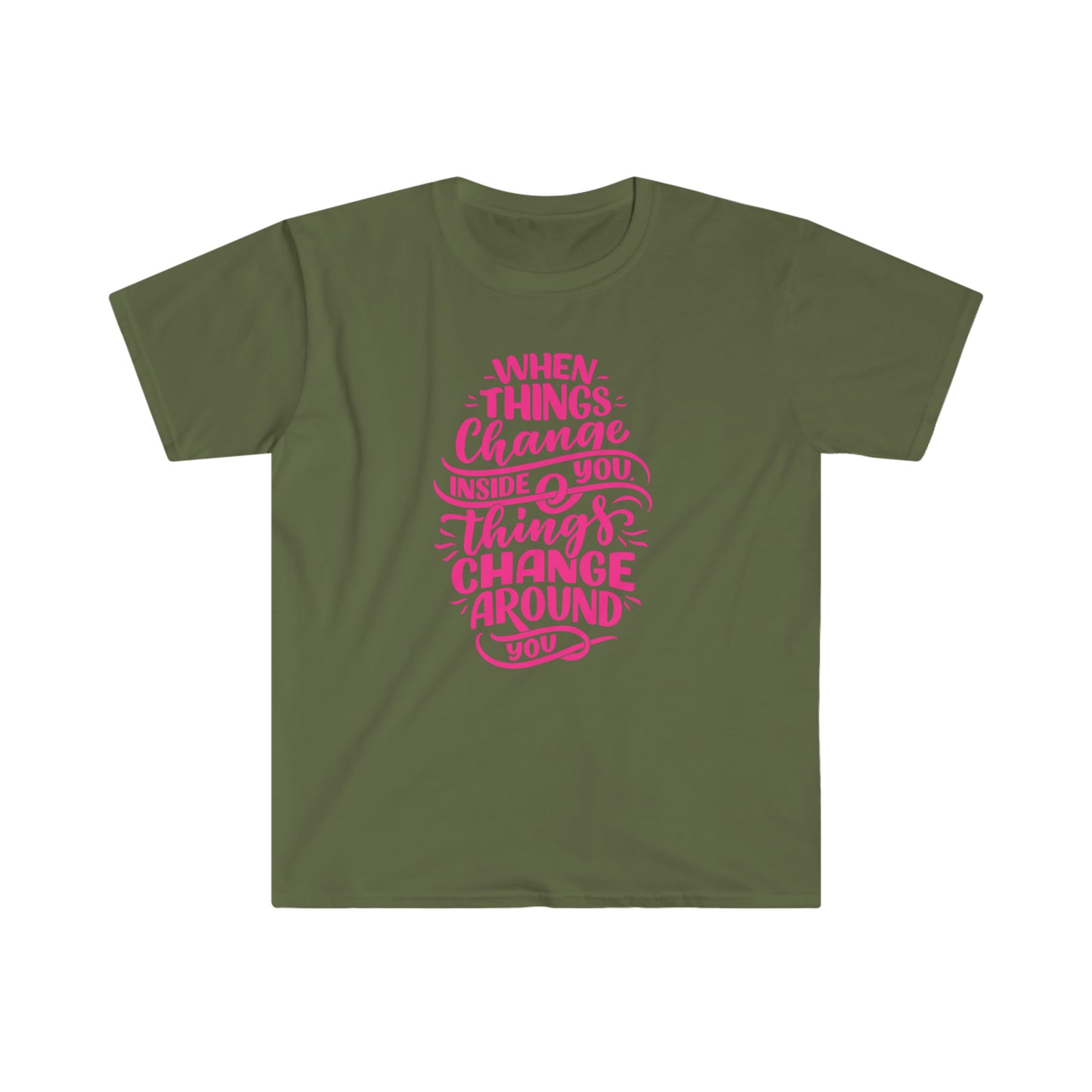 Change for Self Love Unisex Softstyle T-Shirt