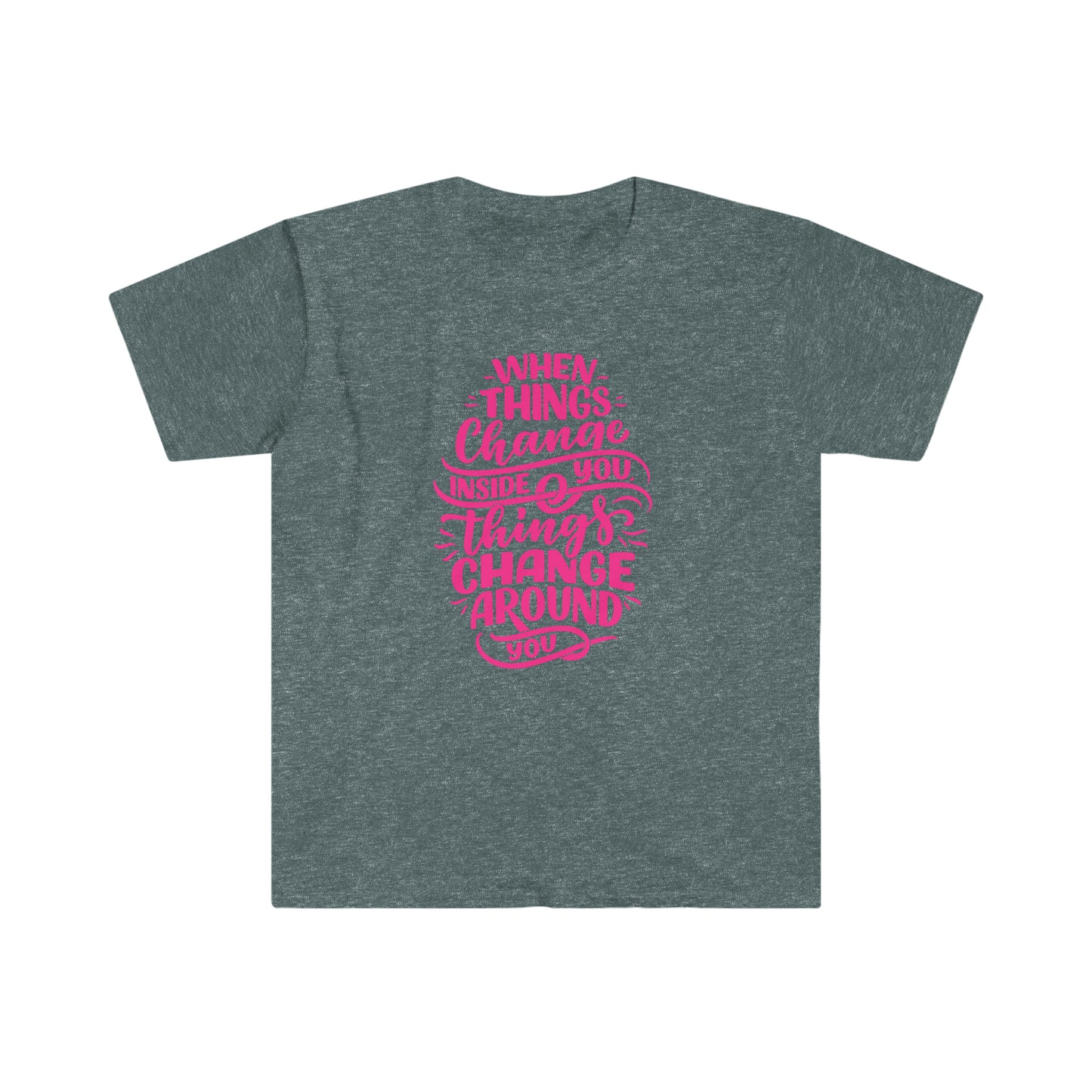 Change for Self Love Unisex Softstyle T-Shirt