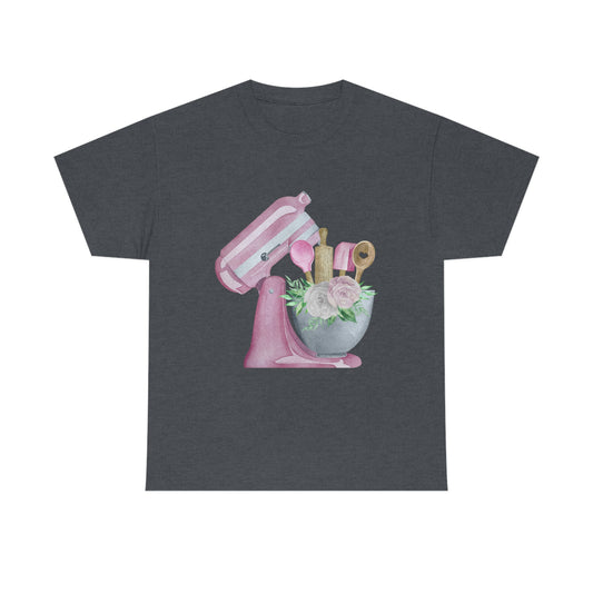 Blossom and Bake Unisex Heavy Cotton Tee