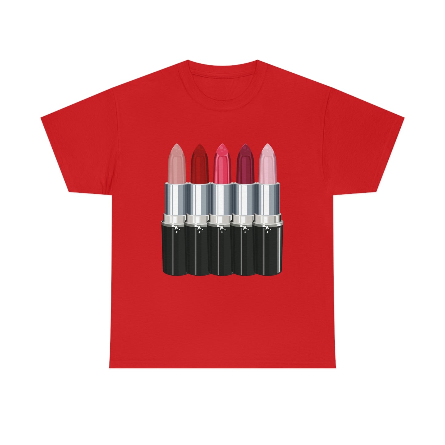 Lipstick Beauty Unisex Heavy Cotton Tee