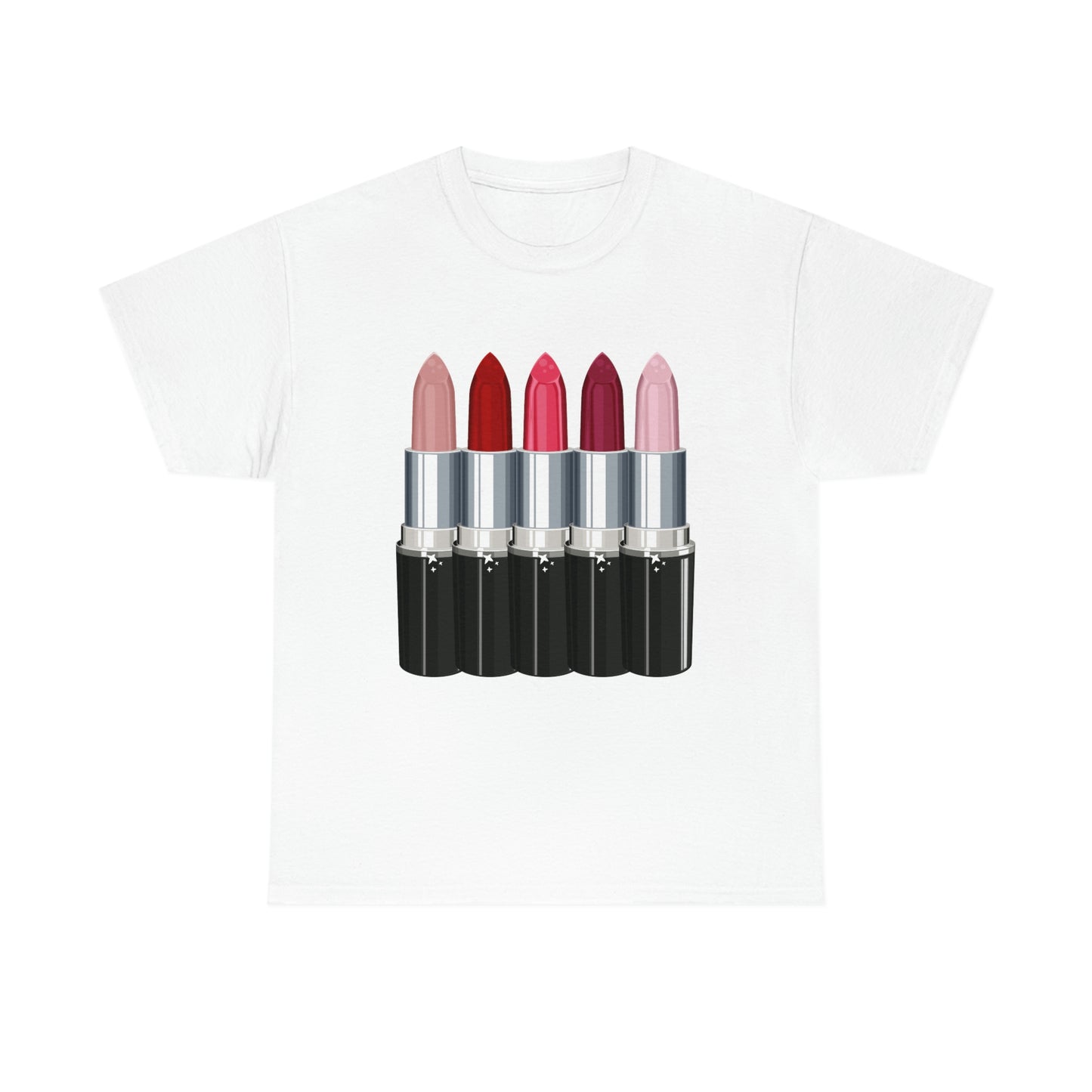 Lipstick Beauty Unisex Heavy Cotton Tee