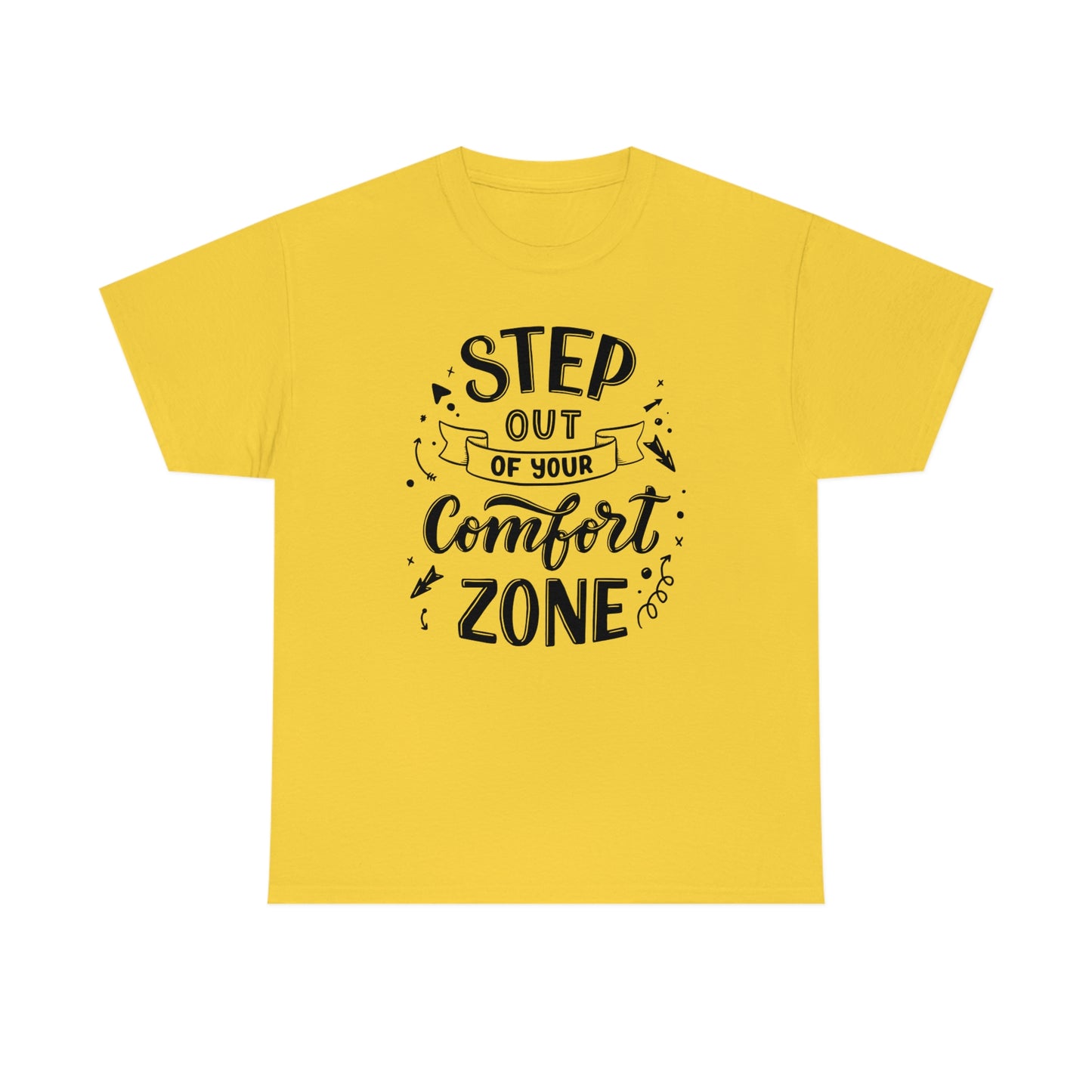 Step out of your Comfort Zone Self Love Unisex Heavy Cotton Tee