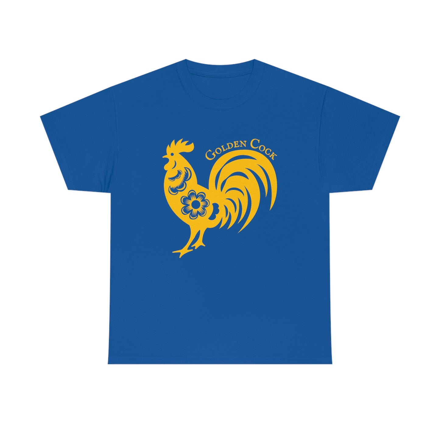 The Golden Cock Unisex Heavy Cotton Tee