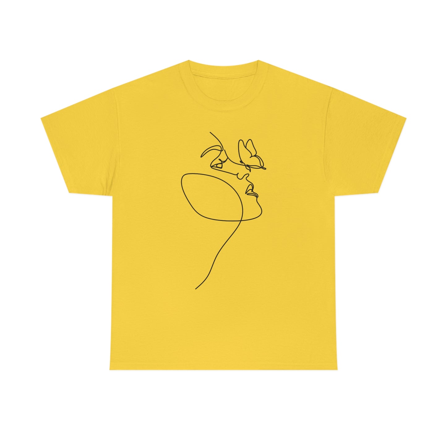 Nosey Butterfly Unisex Heavy Cotton Tee