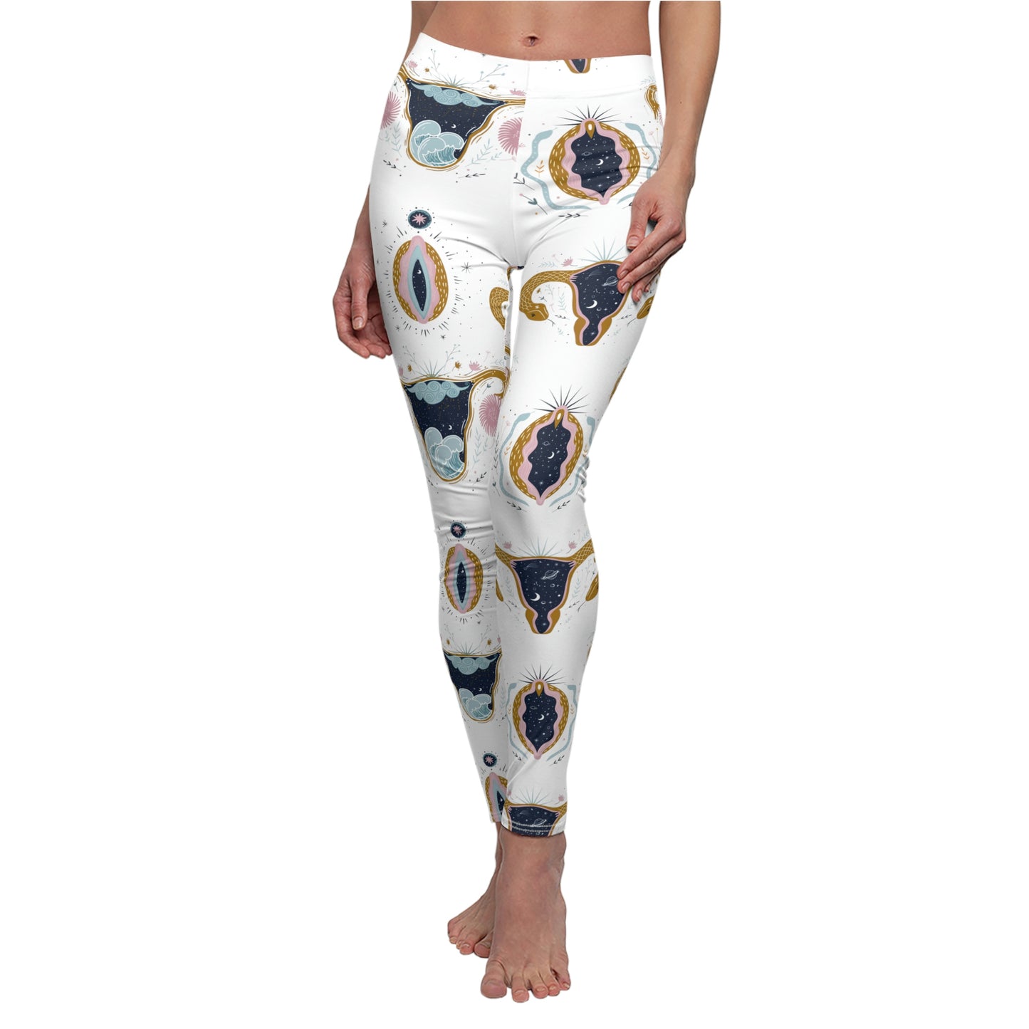 Hands off my body Women's Cut & Sew Casual Leggings