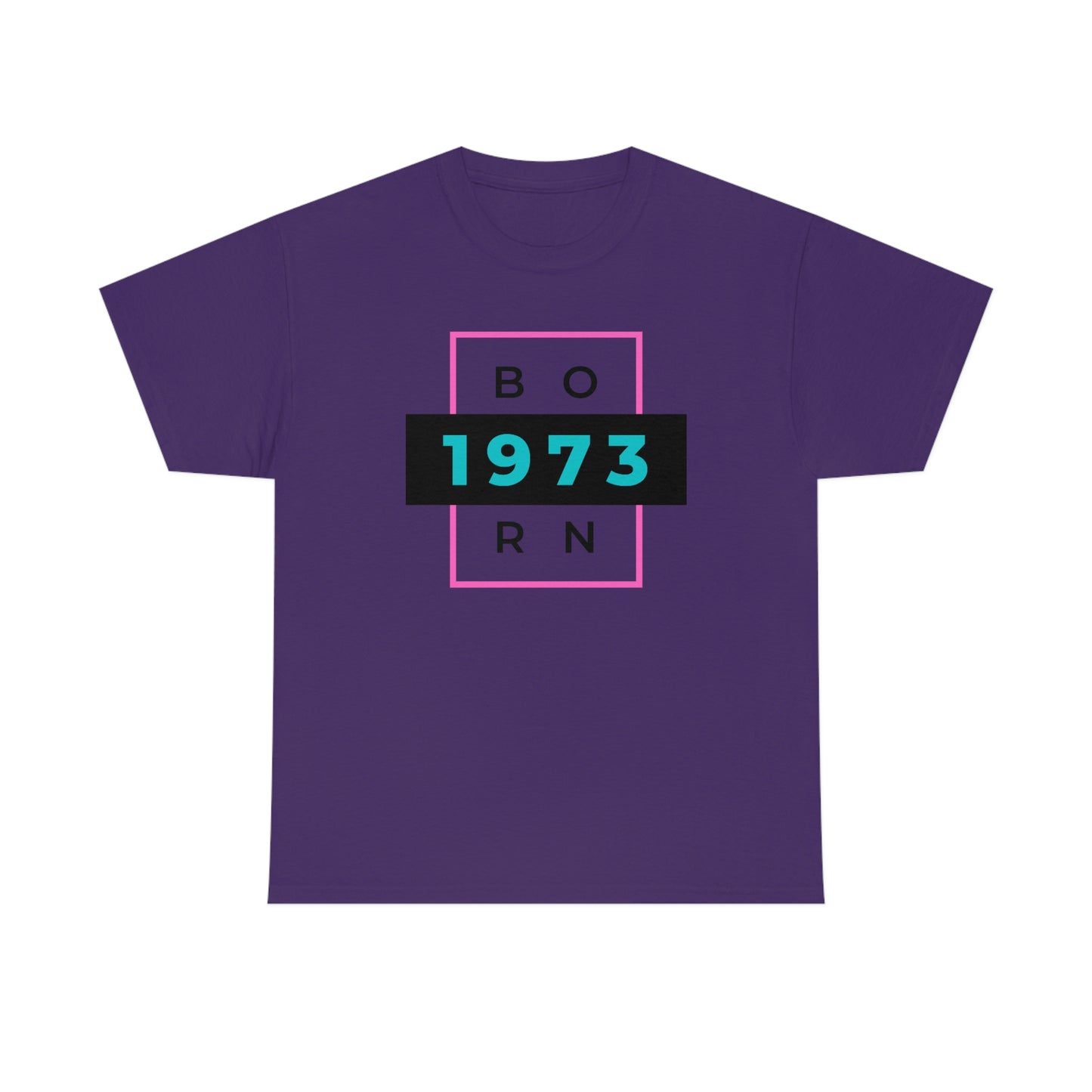 CUSTOMIZABLE- Born 1973 Unisex Heavy Cotton Tee