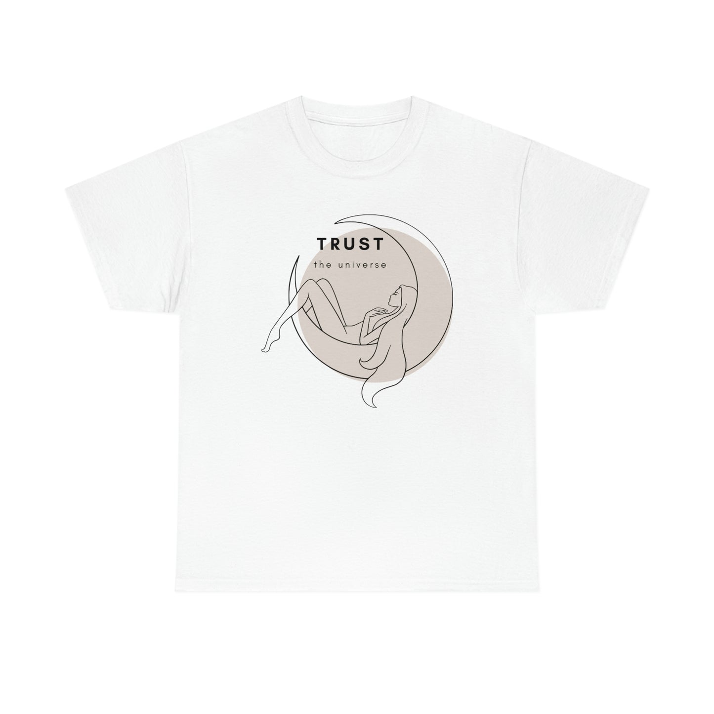 Goddess Trust The Universe Unisex Heavy Cotton Tee