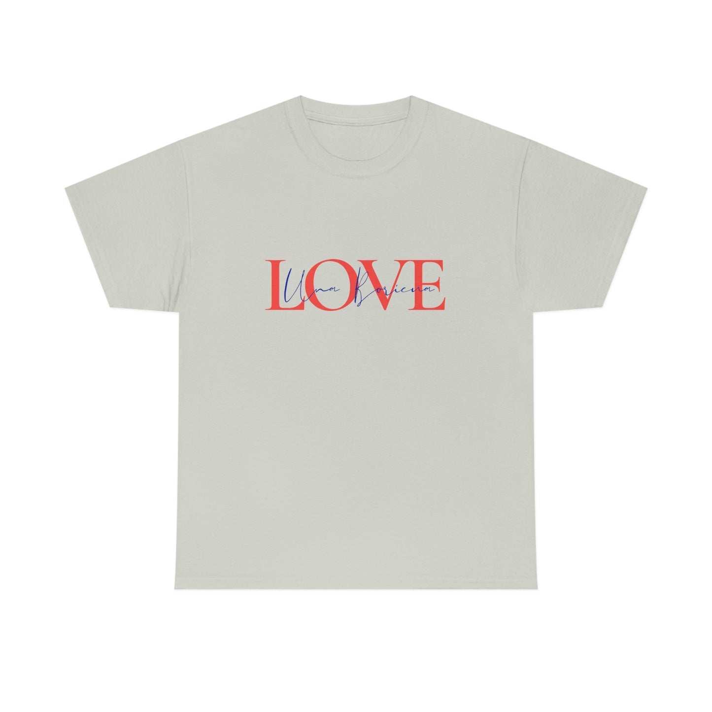 Love a Boricua Latina Lingo Unisex Heavy Cotton Tee