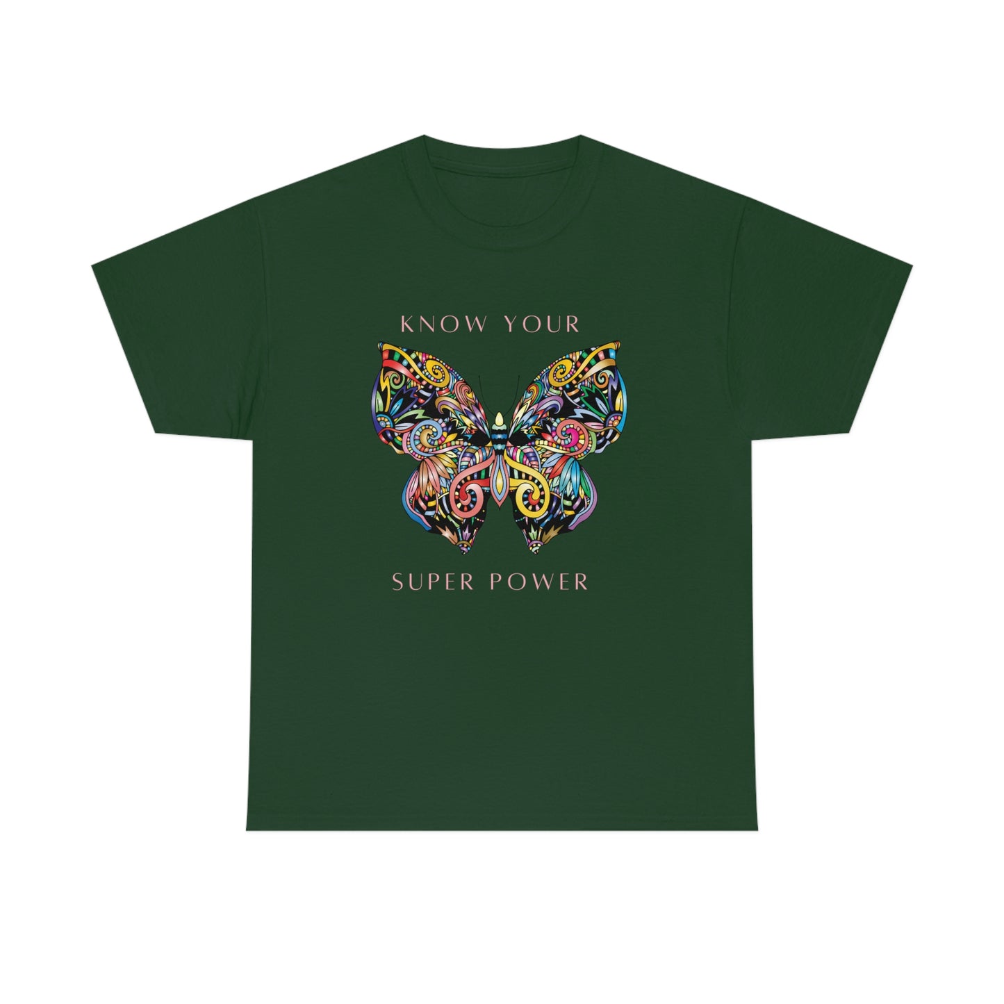 Butterfly Powers Unisex Heavy Cotton Tee