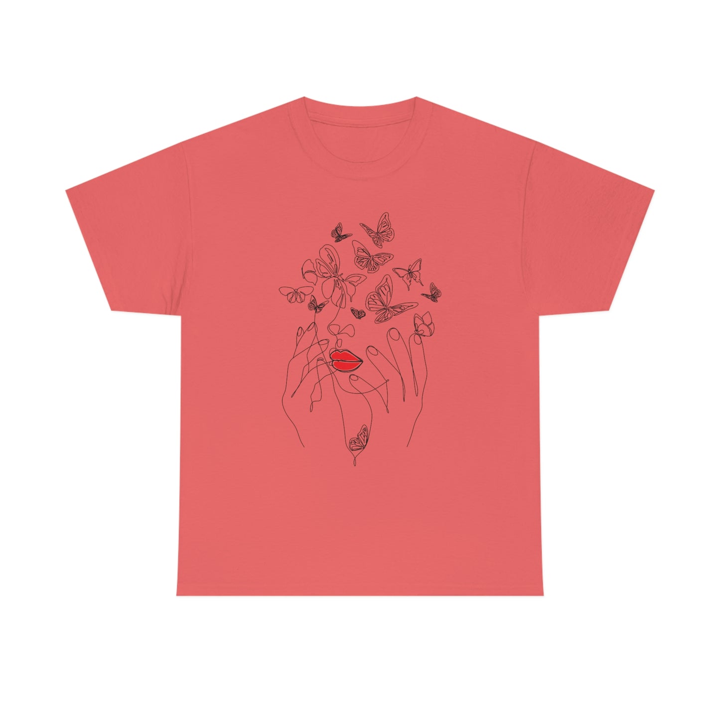 Many things on my mind - Butterfly Collection Unisex Heavy Cotton Tee