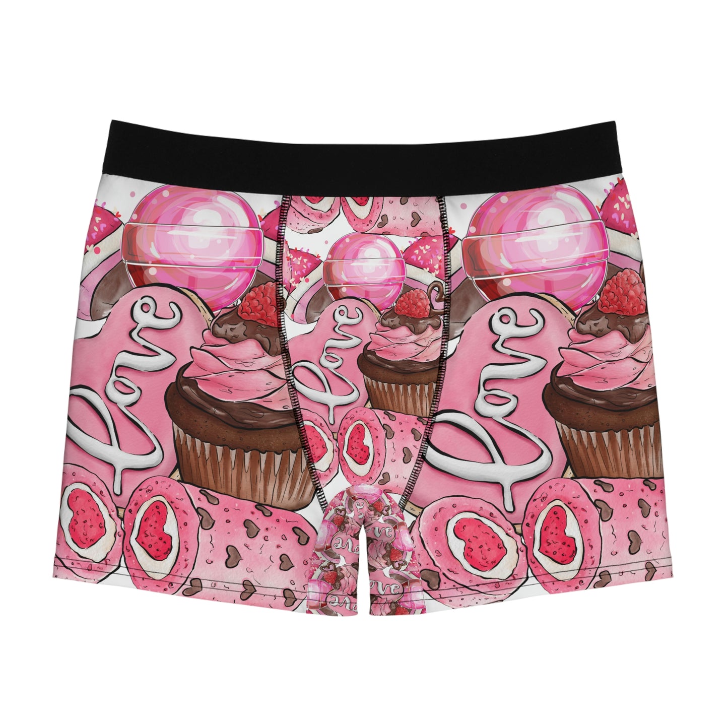 Lick it, Eat it, Kiss It Dessert Men's Boxer Briefs