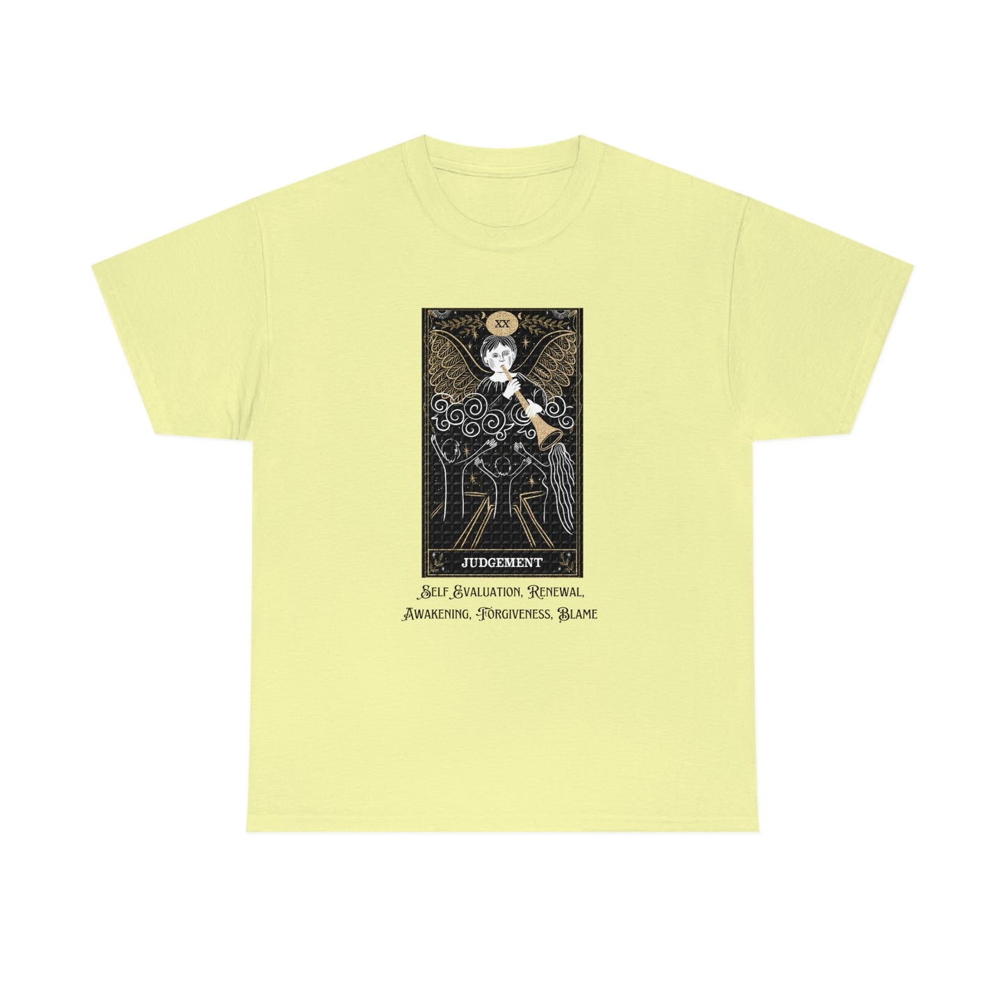 Judgement Tarot Card Unisex Heavy Cotton Tee