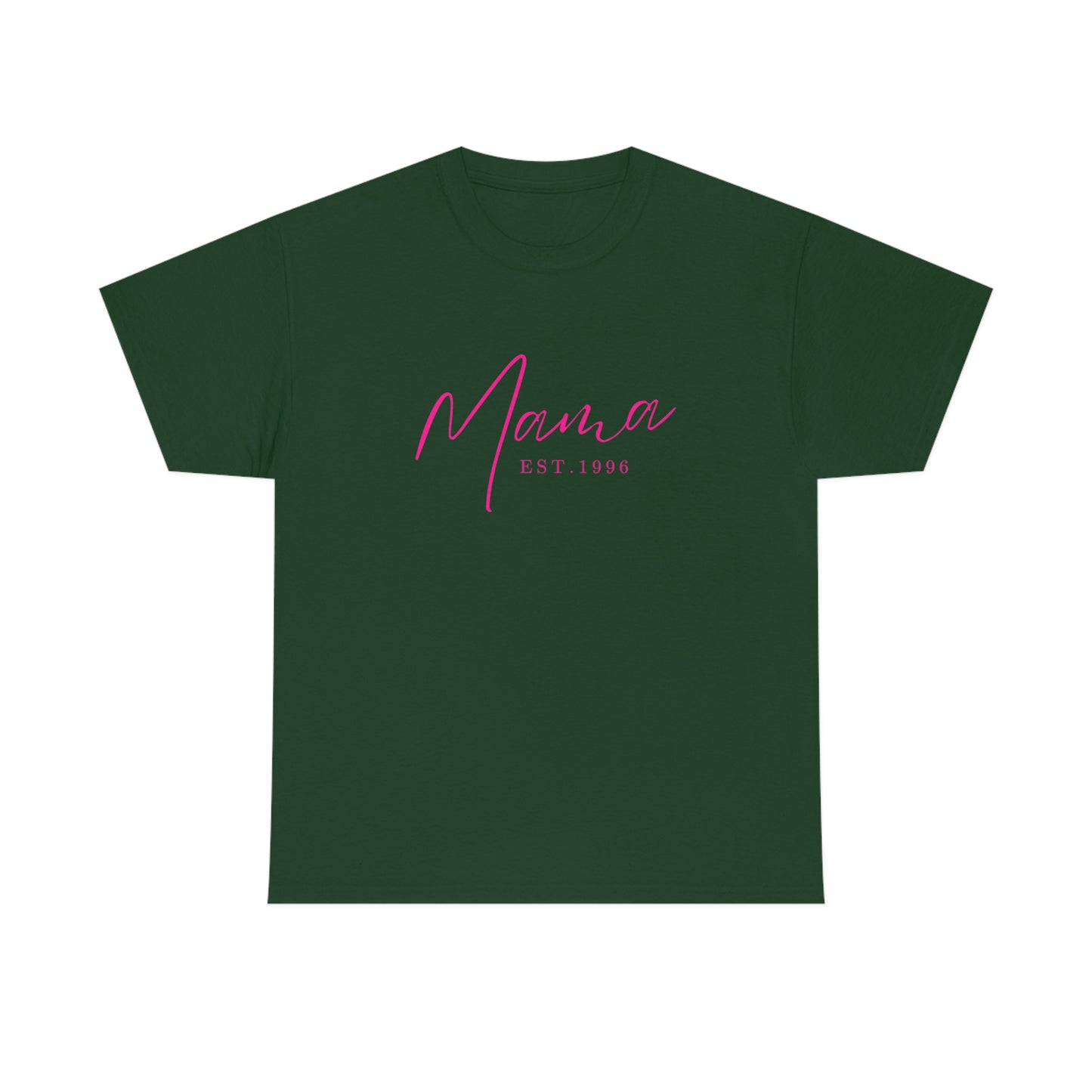 CUSTOMIZABLE - Mama Est 1996 Unisex Heavy Cotton Tee