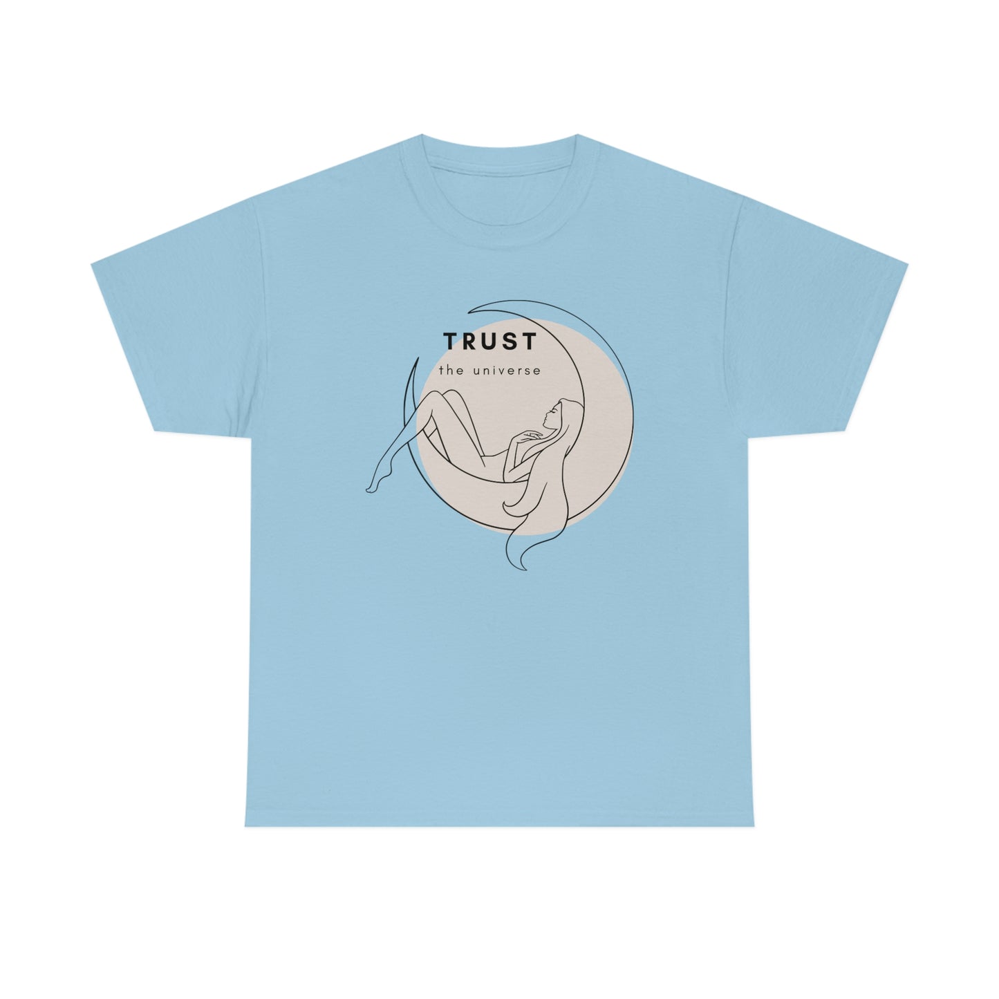 Goddess Trust The Universe Unisex Heavy Cotton Tee