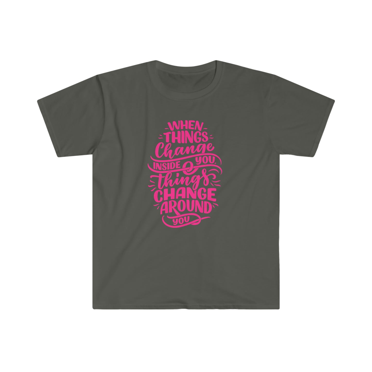 Change for Self Love  Unisex Softstyle T-Shirt