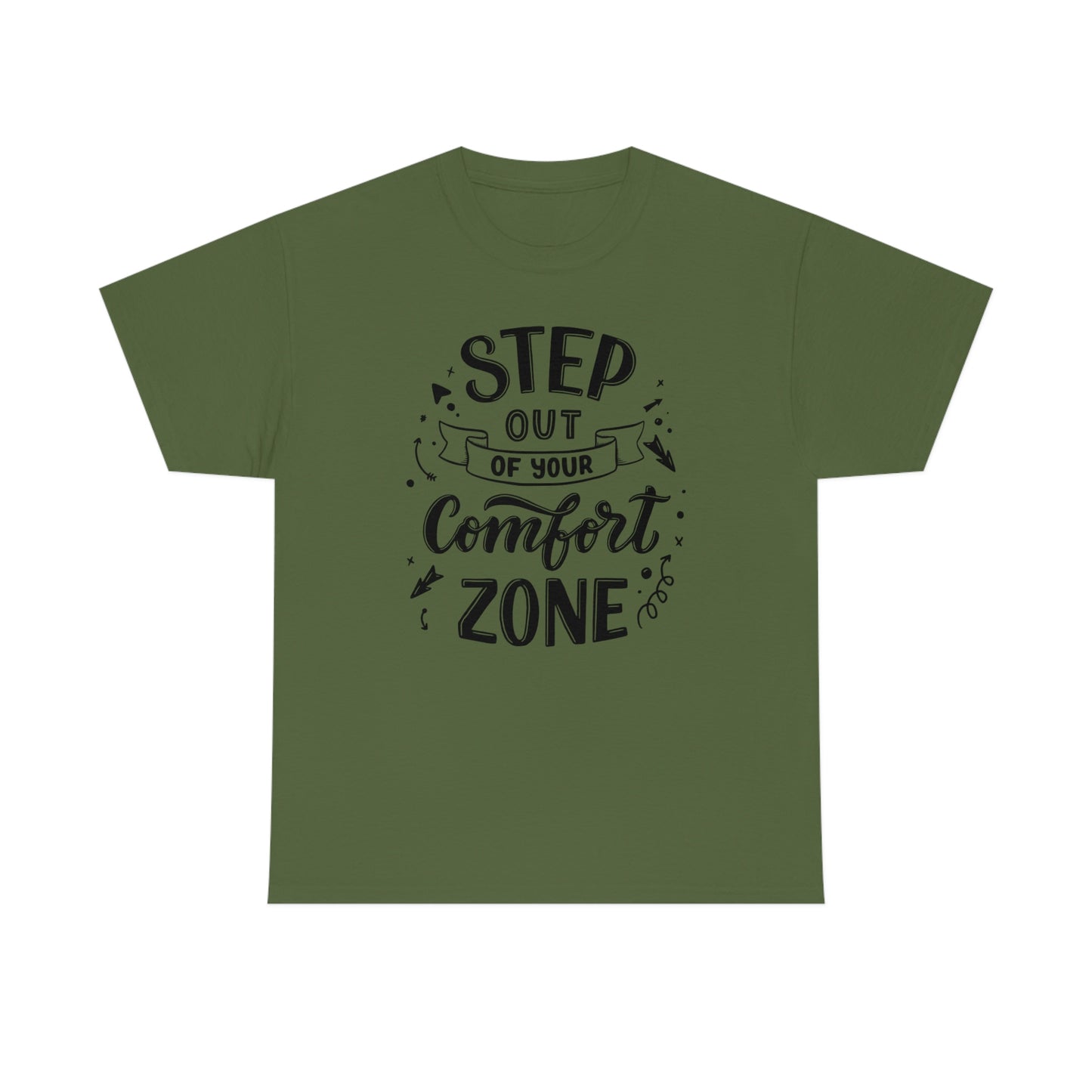 Step out of your Comfort Zone Self Love Unisex Heavy Cotton Tee