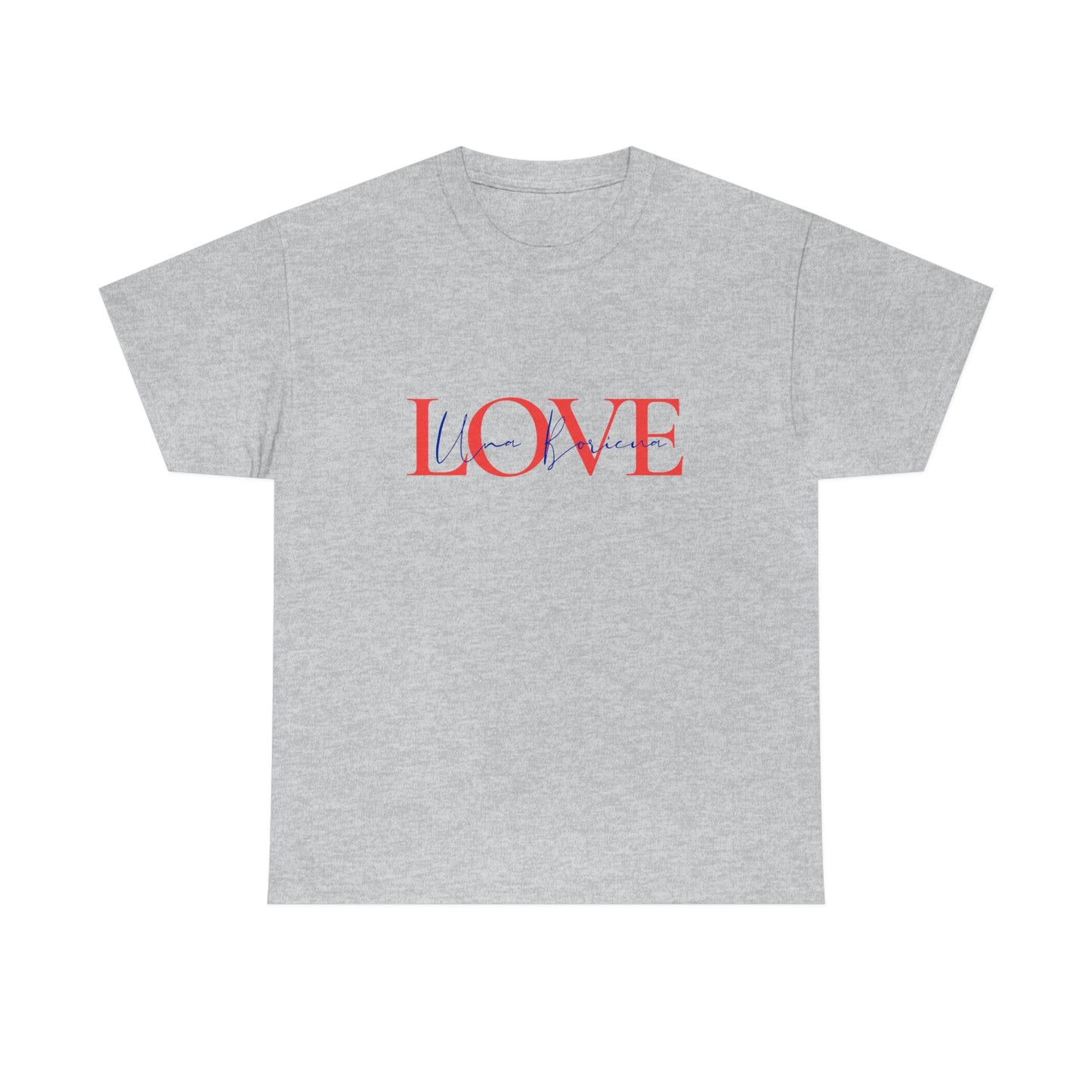 Love a Boricua Latina Lingo Unisex Heavy Cotton Tee