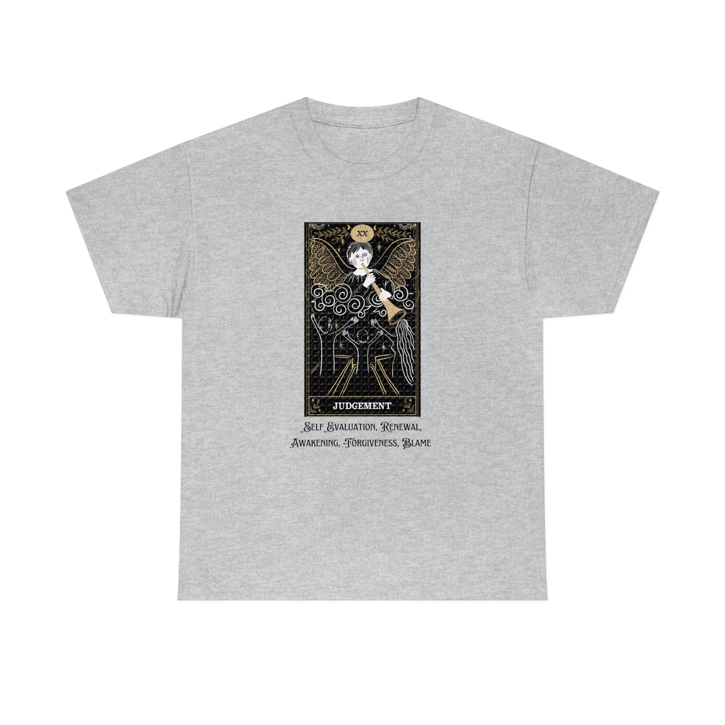 Judgement Tarot Card Unisex Heavy Cotton Tee