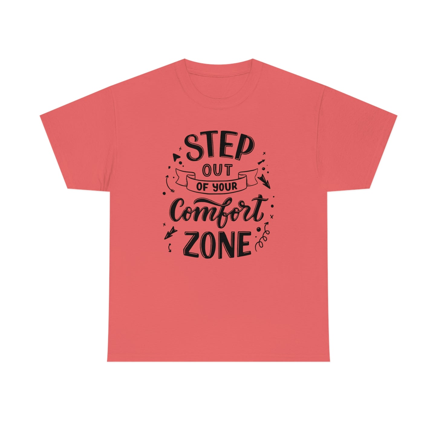 Step out of your Comfort Zone Self Love Unisex Heavy Cotton Tee