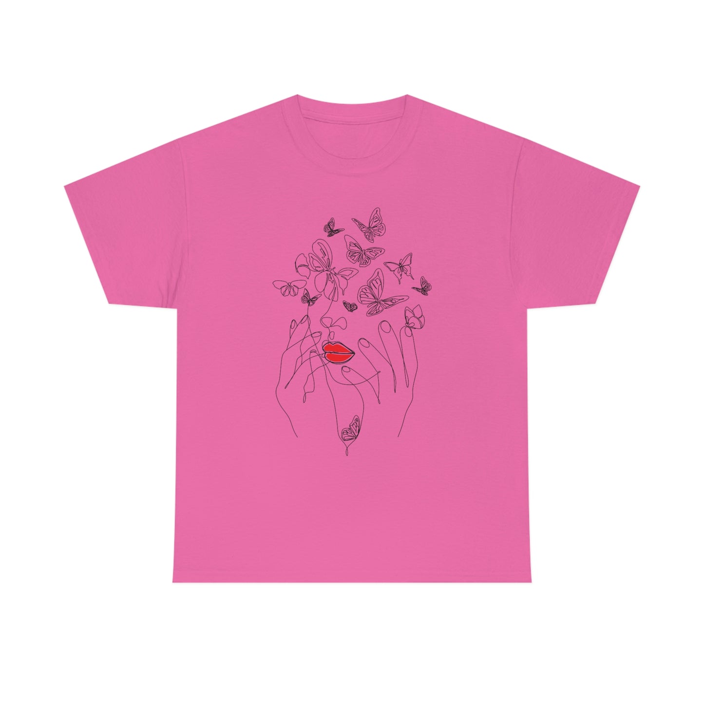 Many things on my mind - Butterfly Collection Unisex Heavy Cotton Tee