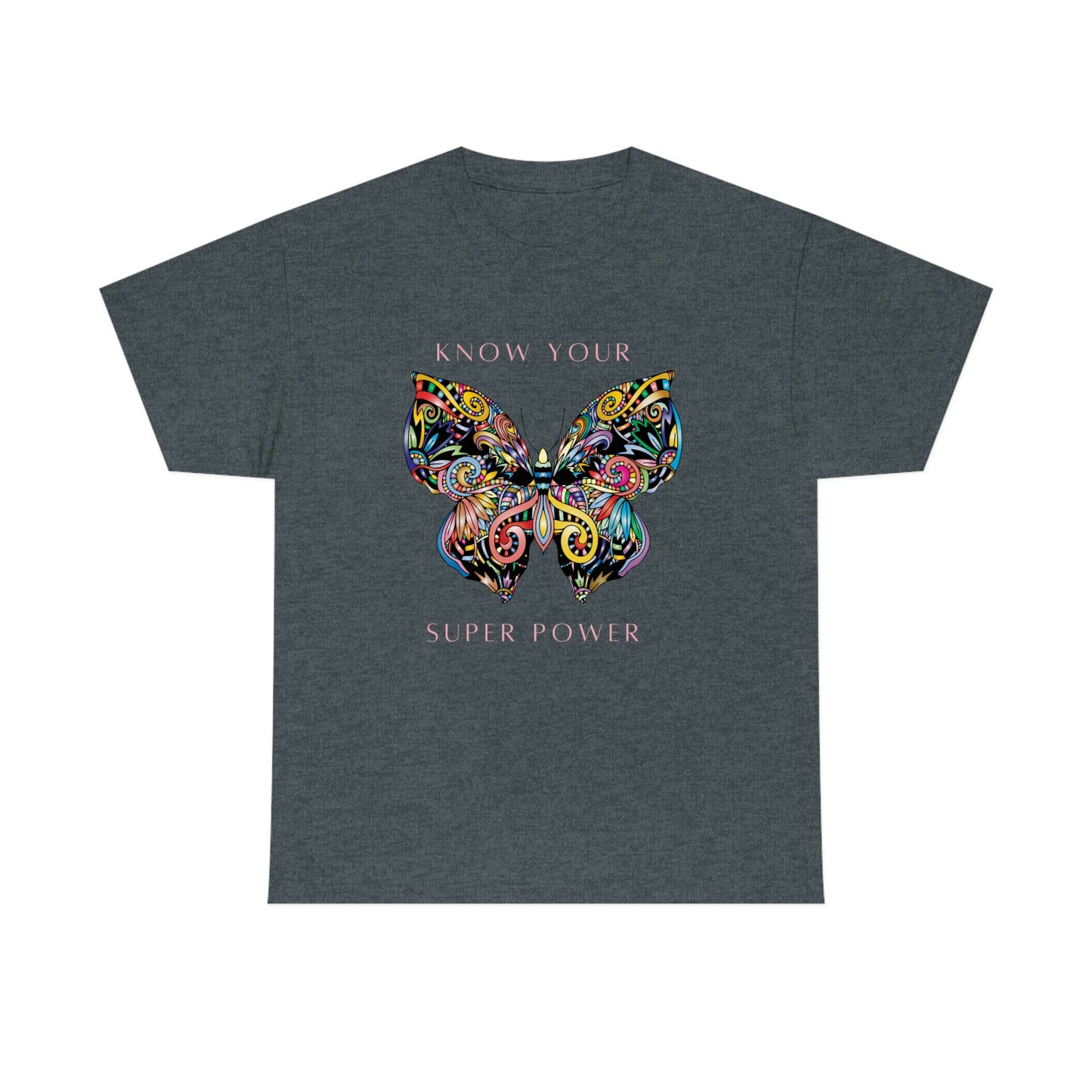 Butterfly Powers Unisex Heavy Cotton Tee