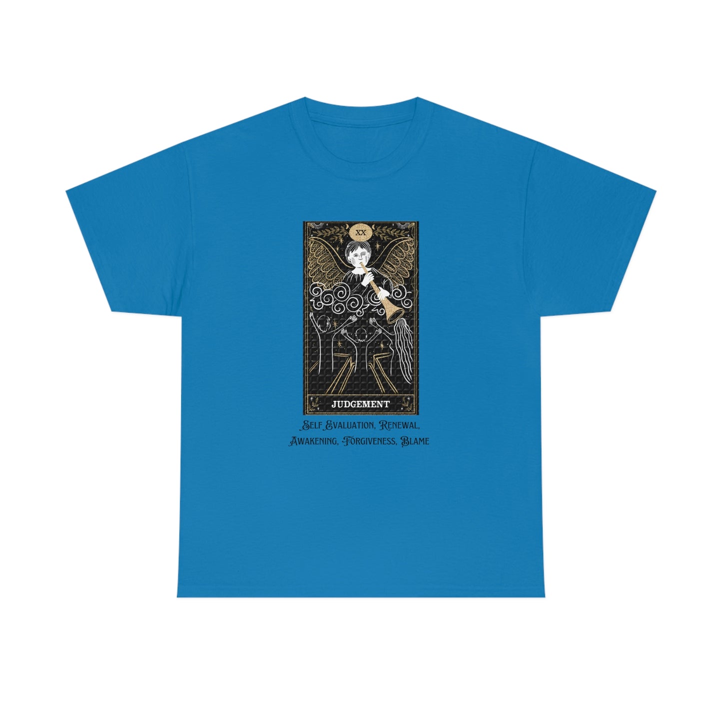 Judgement Tarot Card Unisex Heavy Cotton Tee