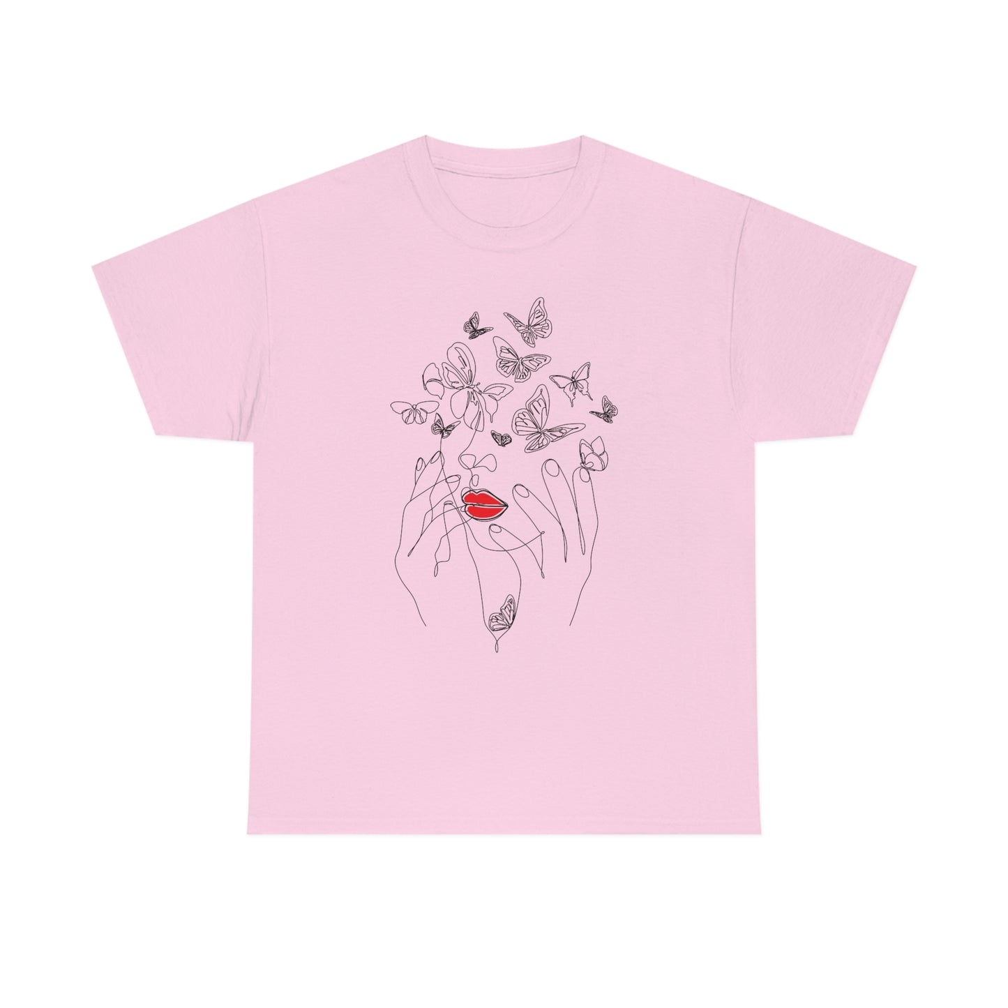 Many things on my mind - Butterfly Collection Unisex Heavy Cotton Tee