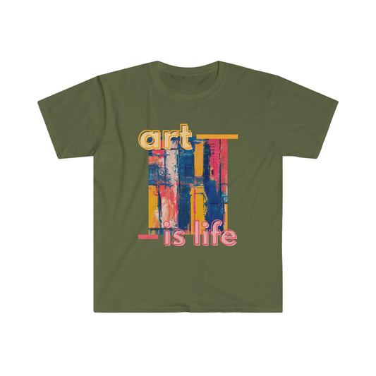 Art Life Unisex Softstyle T-Shirt