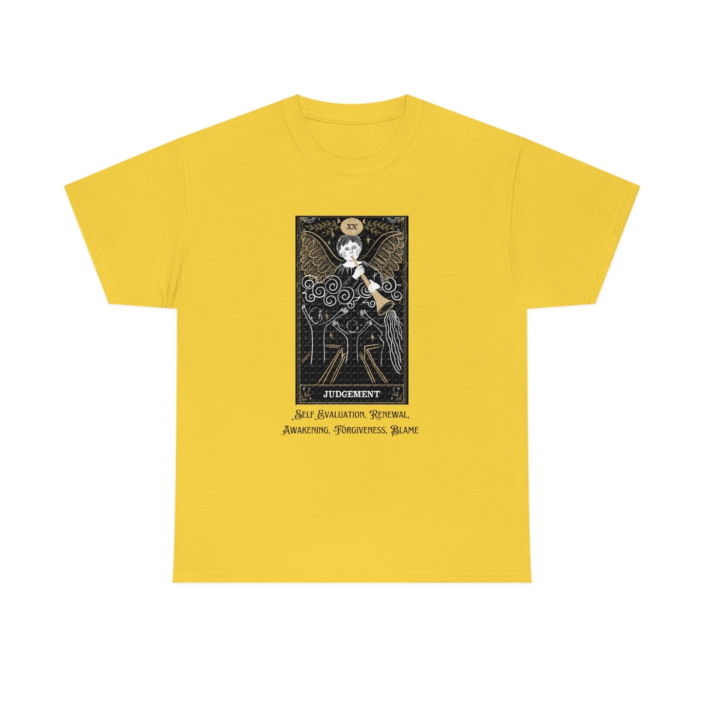 Judgement Tarot Card Unisex Heavy Cotton Tee