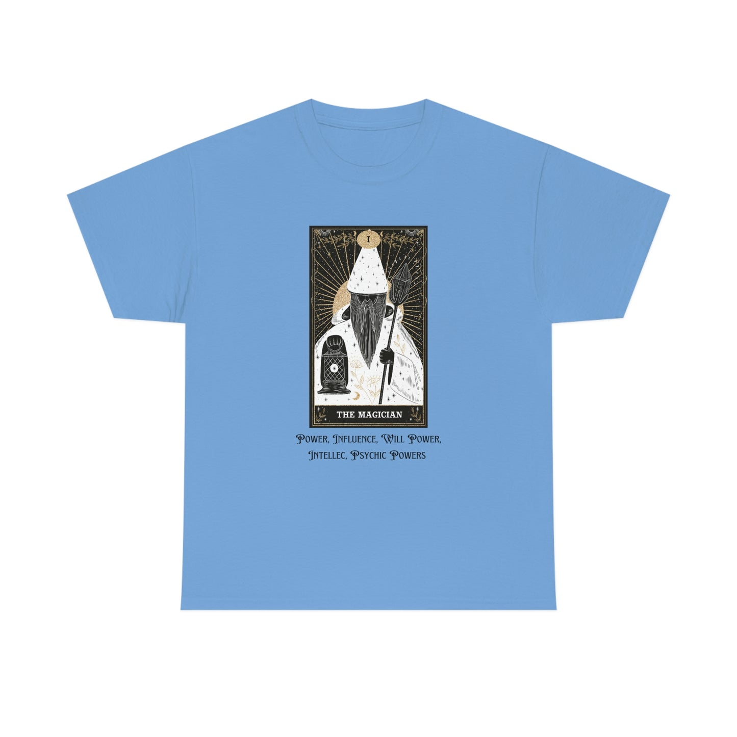 The Magician Tarot Card Unisex Heavy Cotton Tee