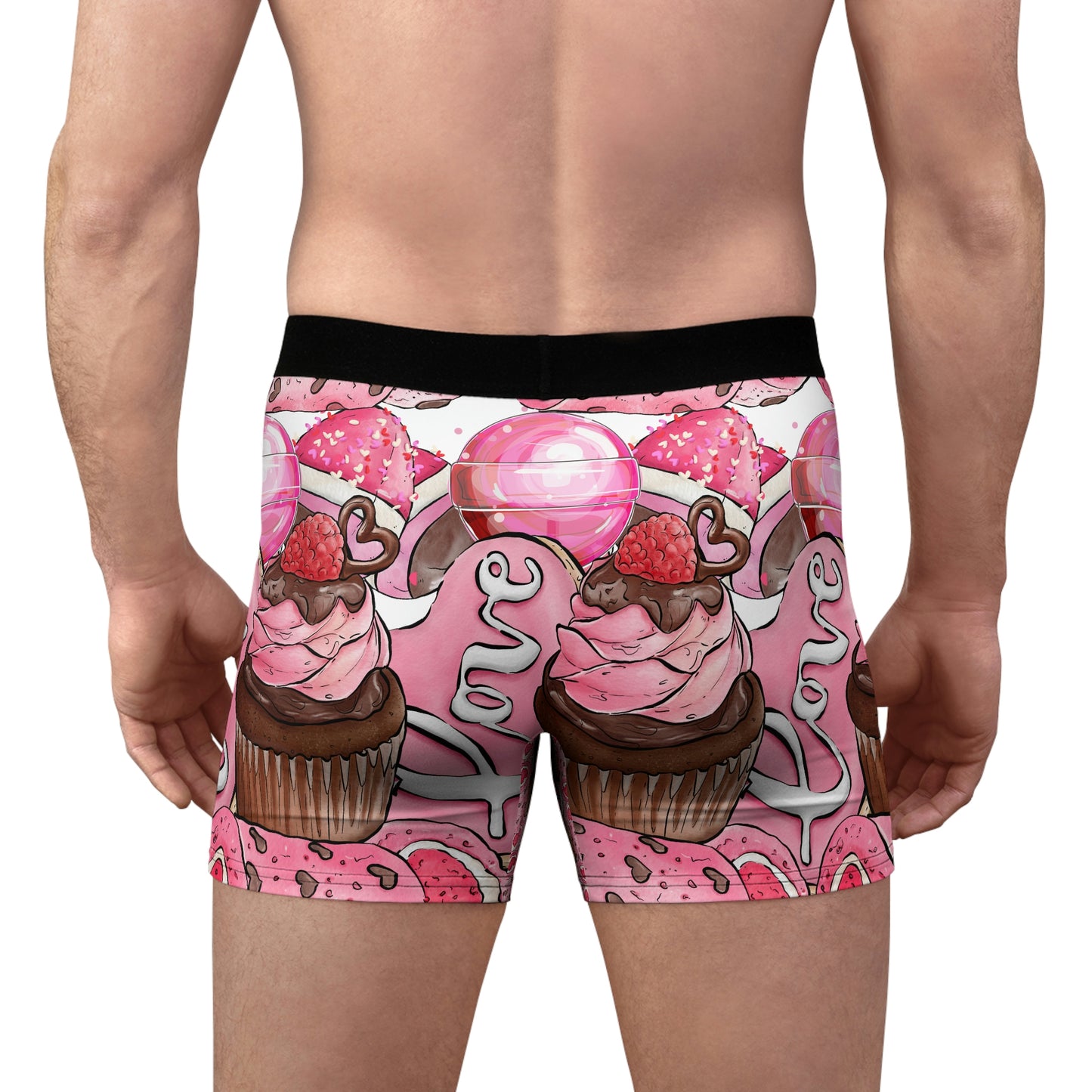 Lick it, Eat it, Kiss It Dessert Men's Boxer Briefs