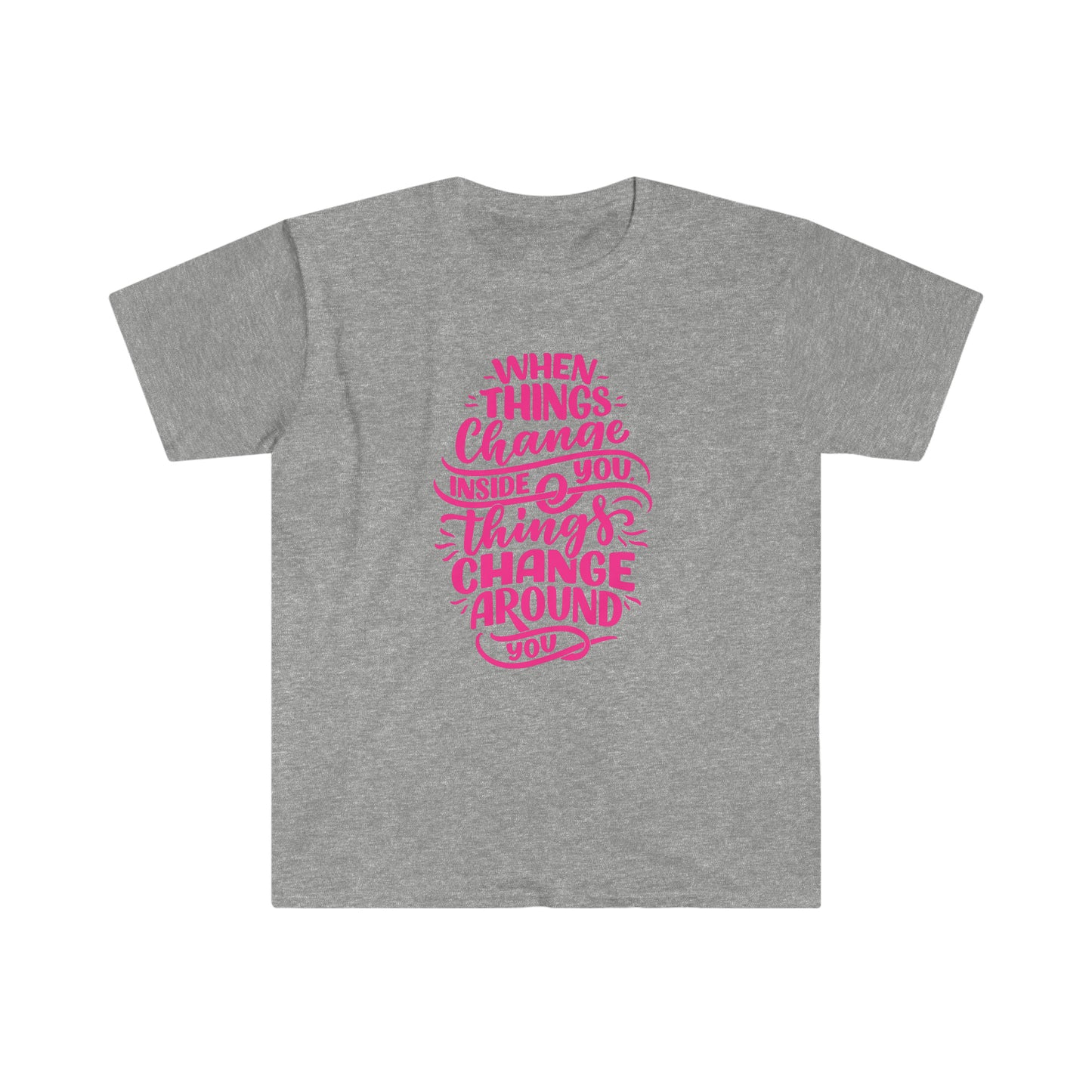 Change for Self Love  Unisex Softstyle T-Shirt