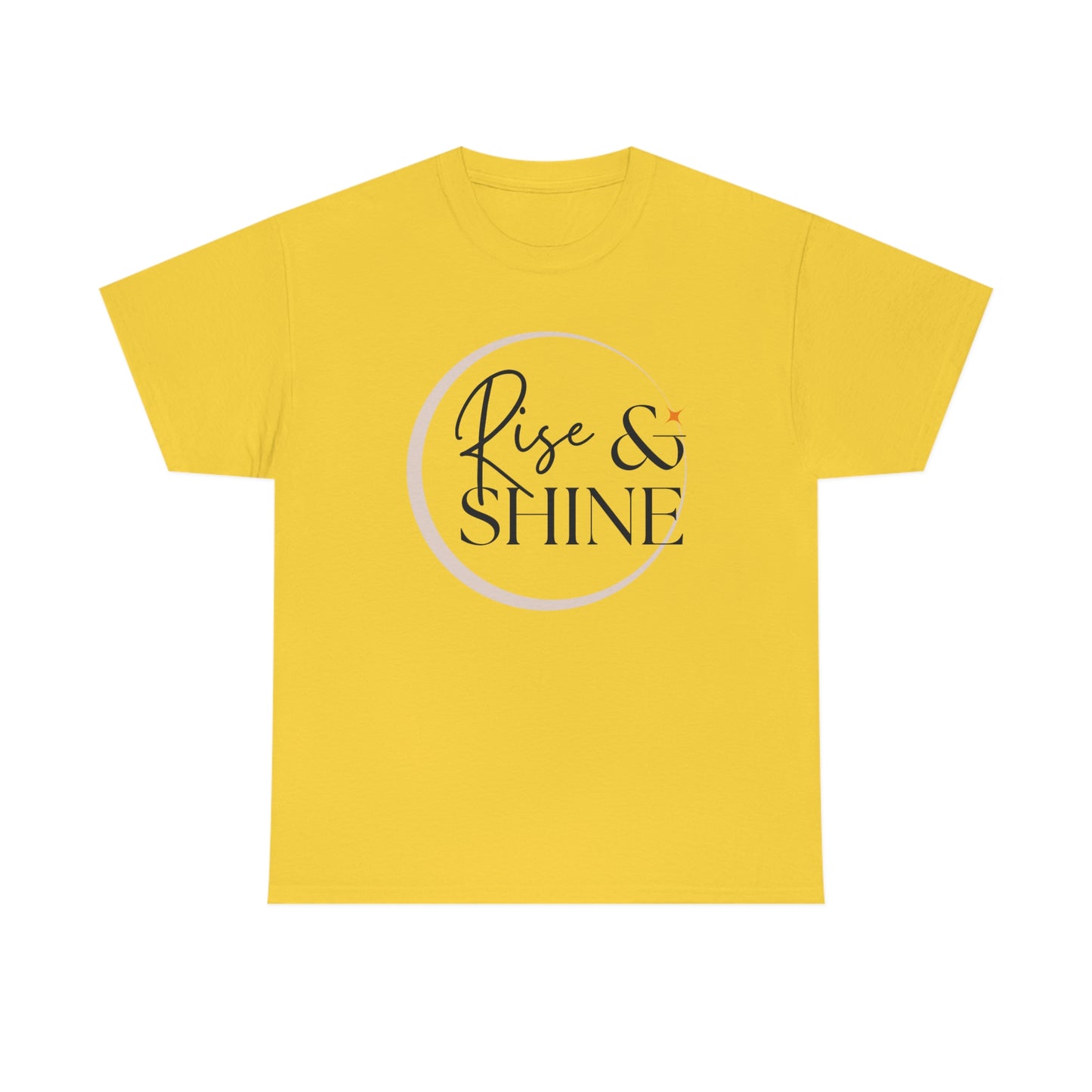 Rise and shine Moon Self Love Unisex Heavy Cotton Tee