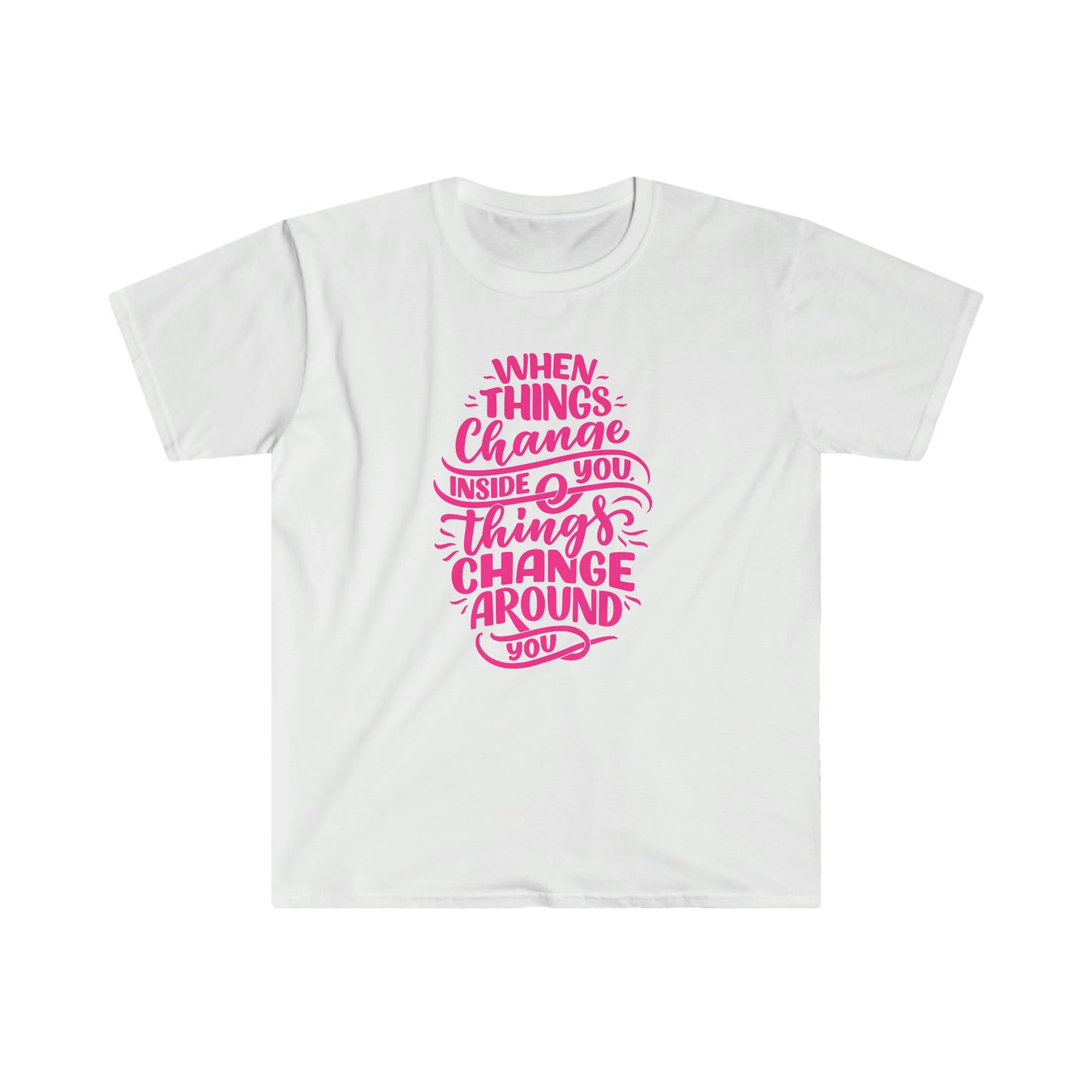 Change for Self Love  Unisex Softstyle T-Shirt