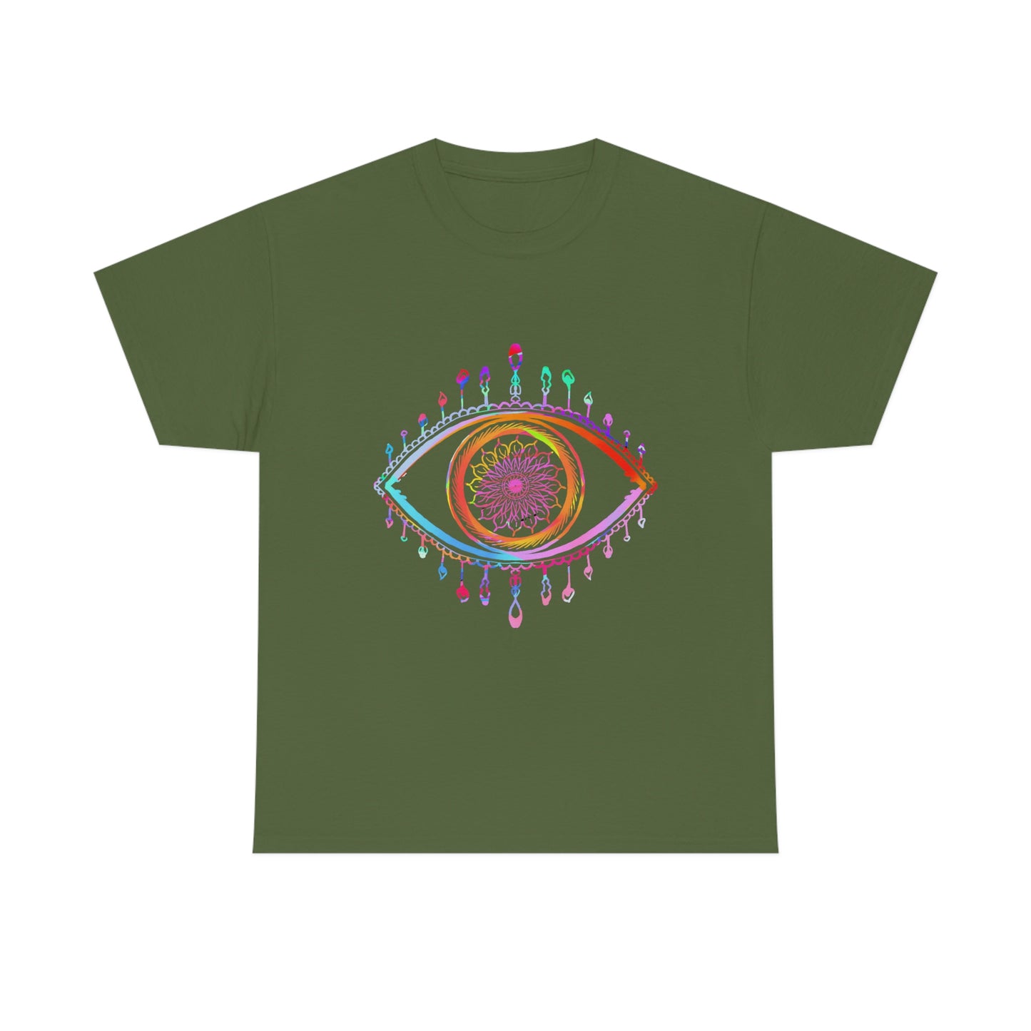 Protected by the Eye Unisex Heavy Cotton Tee