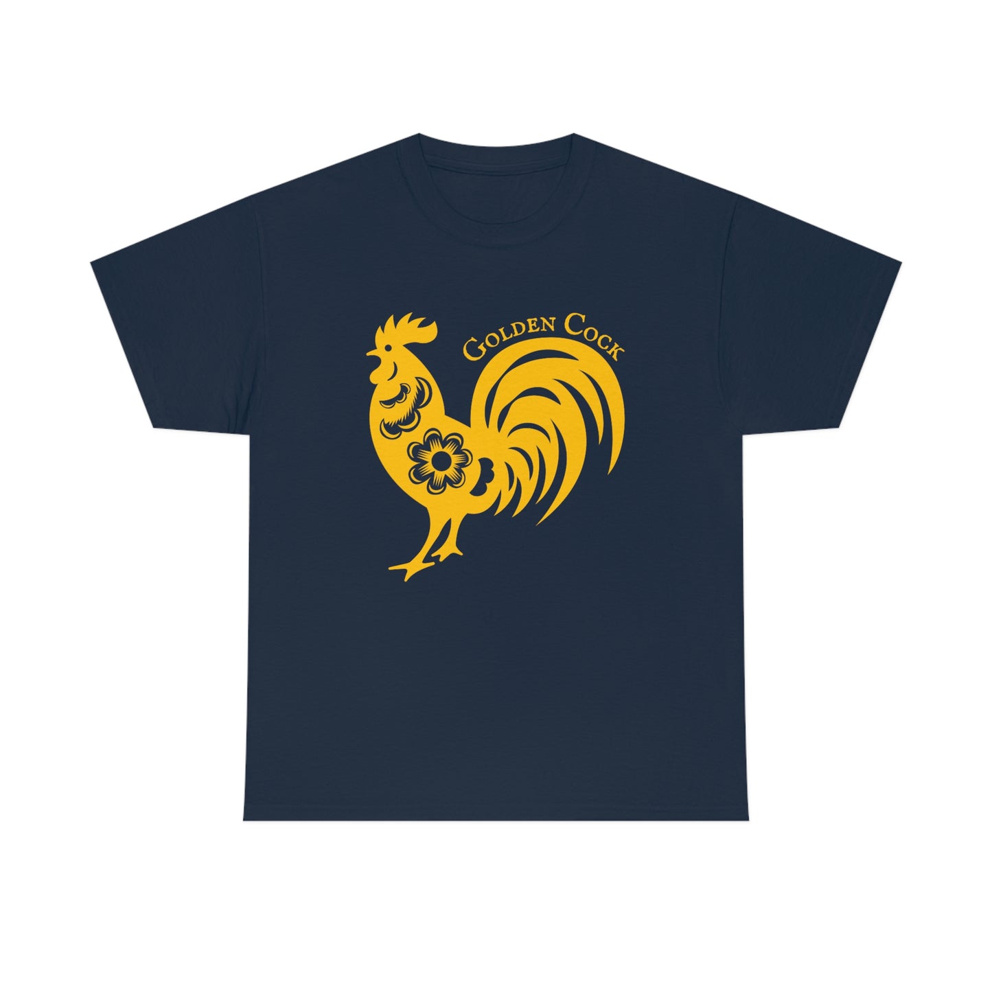 The Golden Cock Unisex Heavy Cotton Tee