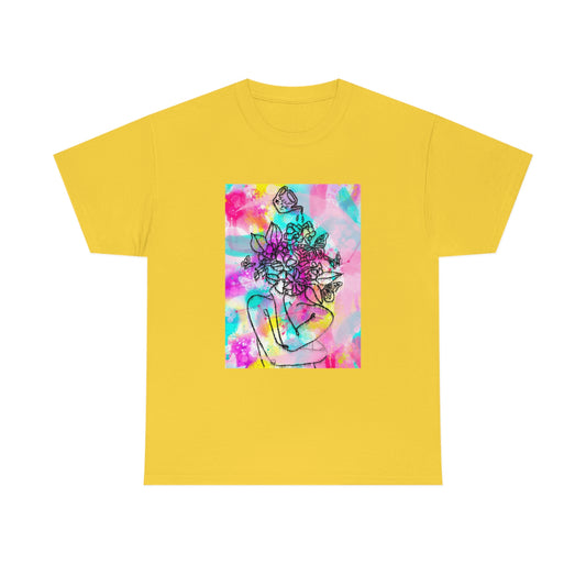 Blossoming Butterfly Self Love Unisex Heavy Cotton Tee