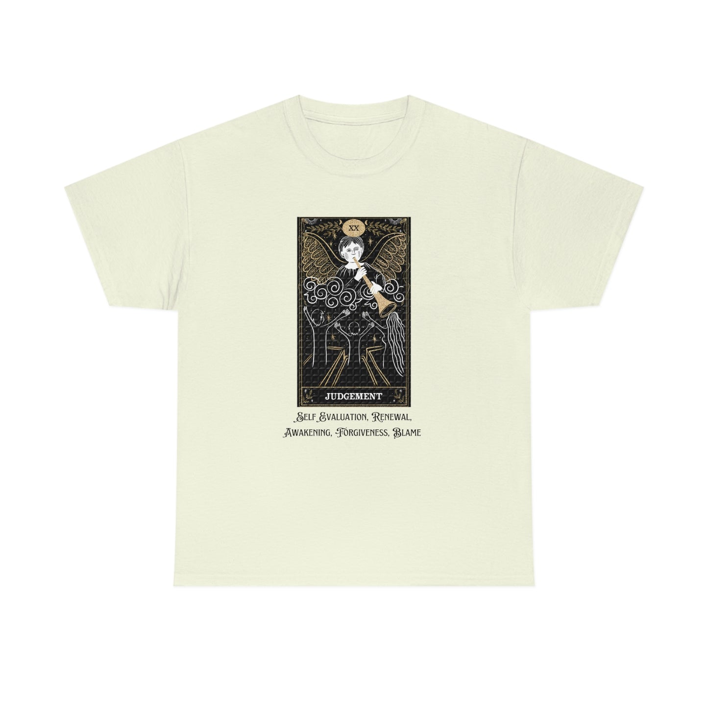 Judgement Tarot Card Unisex Heavy Cotton Tee