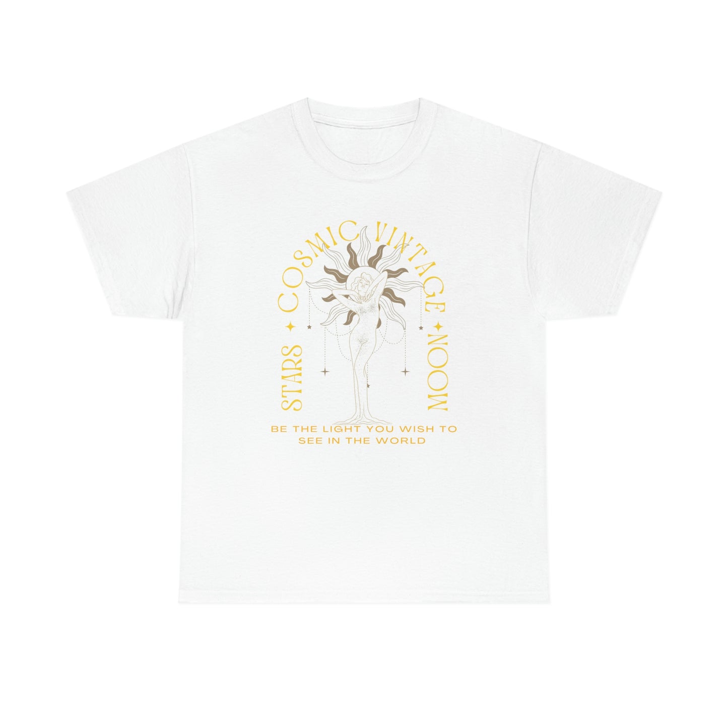 Goddess Be the light Unisex Heavy Cotton Tee