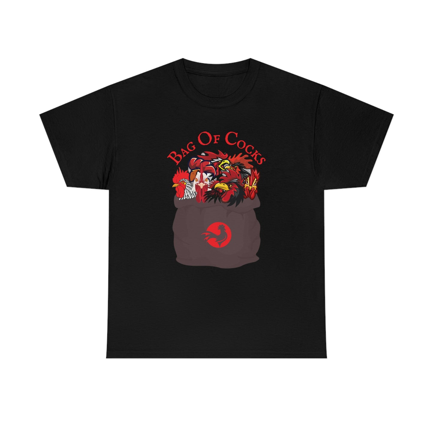 Bag Of Cocks Unisex Heavy Cotton Tee