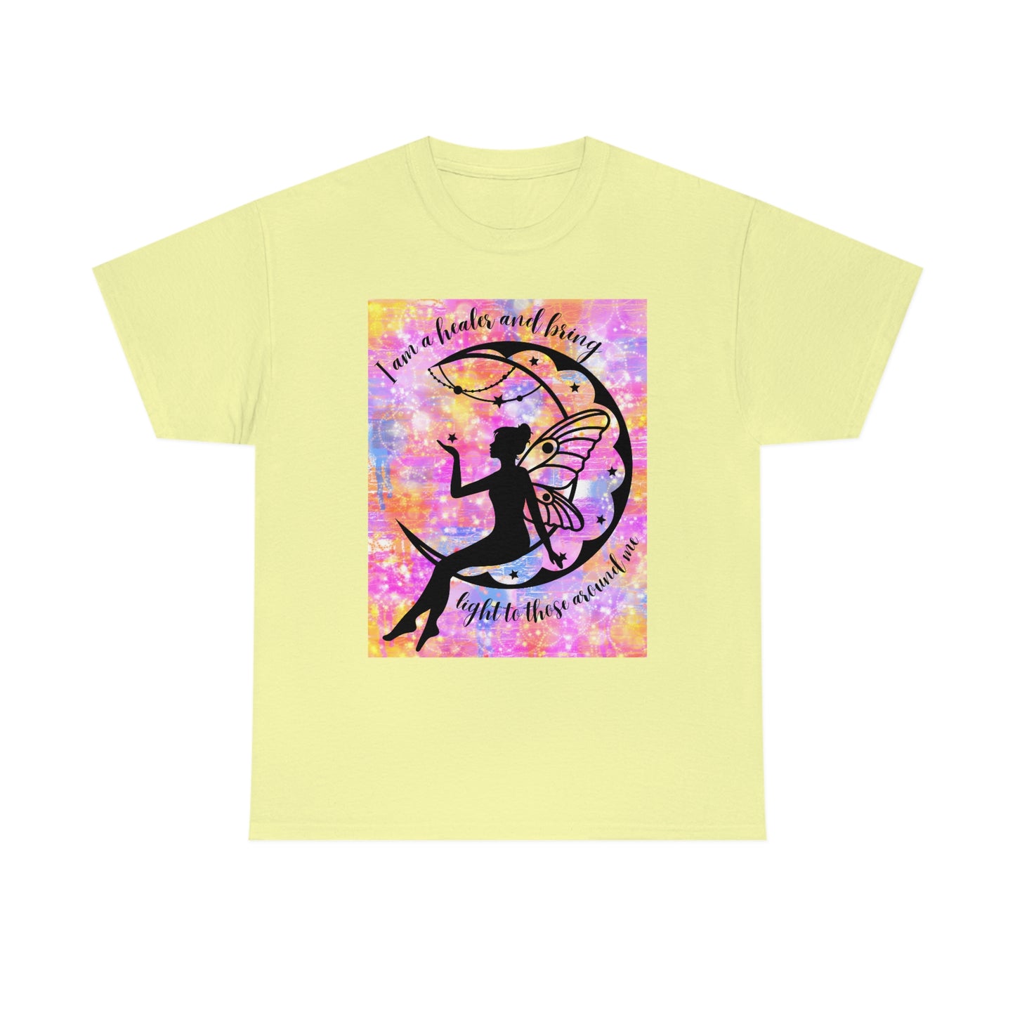 Healing Moon Goddess Unisex Heavy Cotton Tee