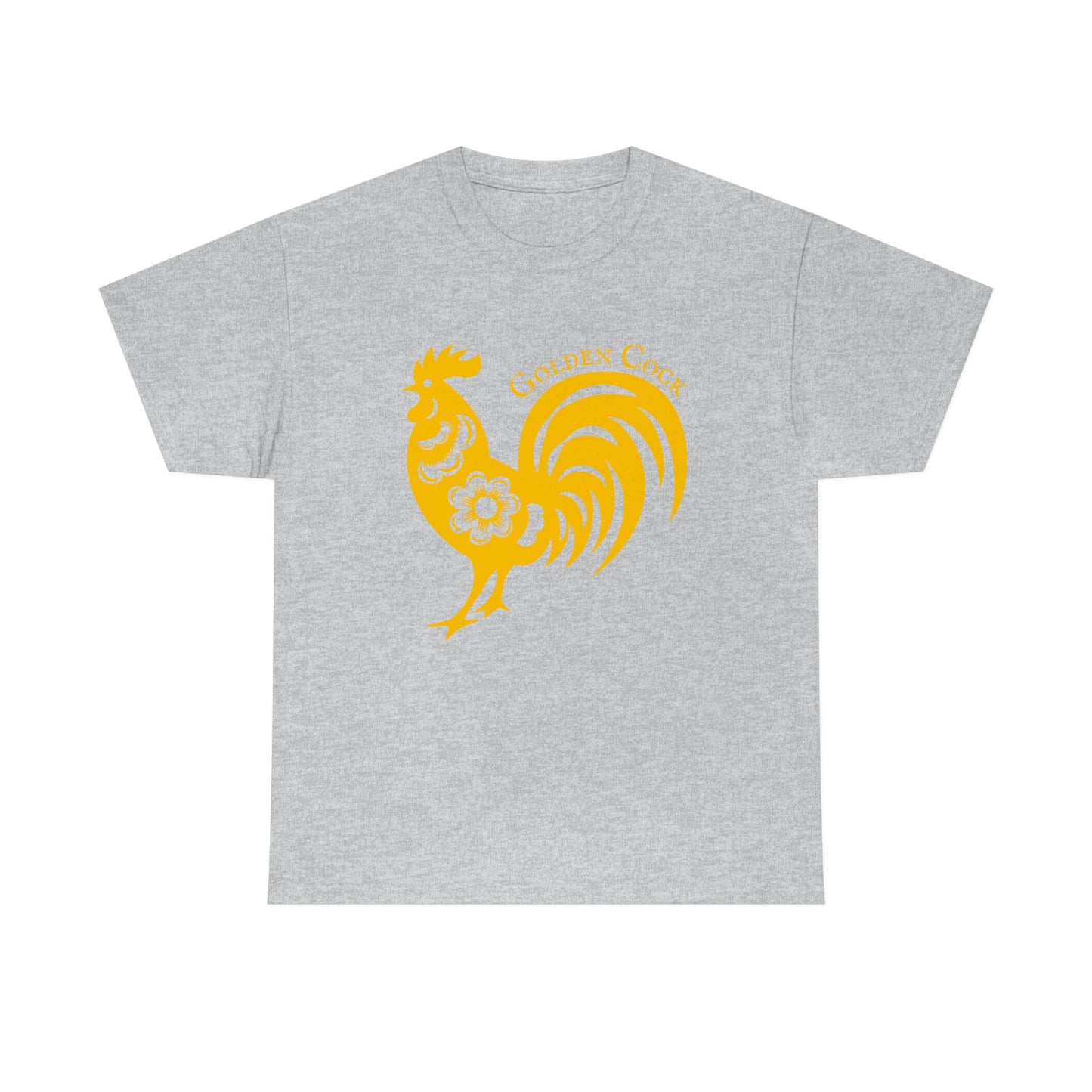 The Golden Cock Unisex Heavy Cotton Tee