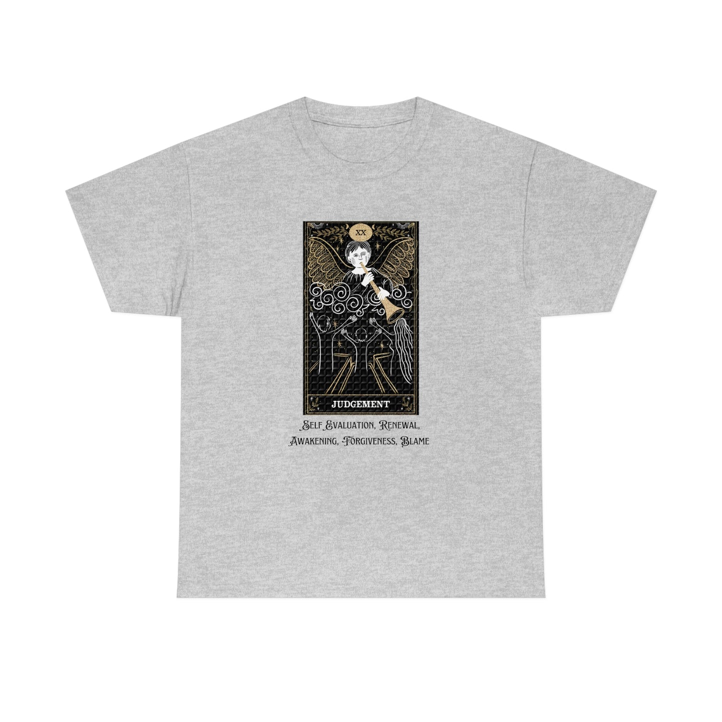 Judgement Tarot Card Unisex Heavy Cotton Tee