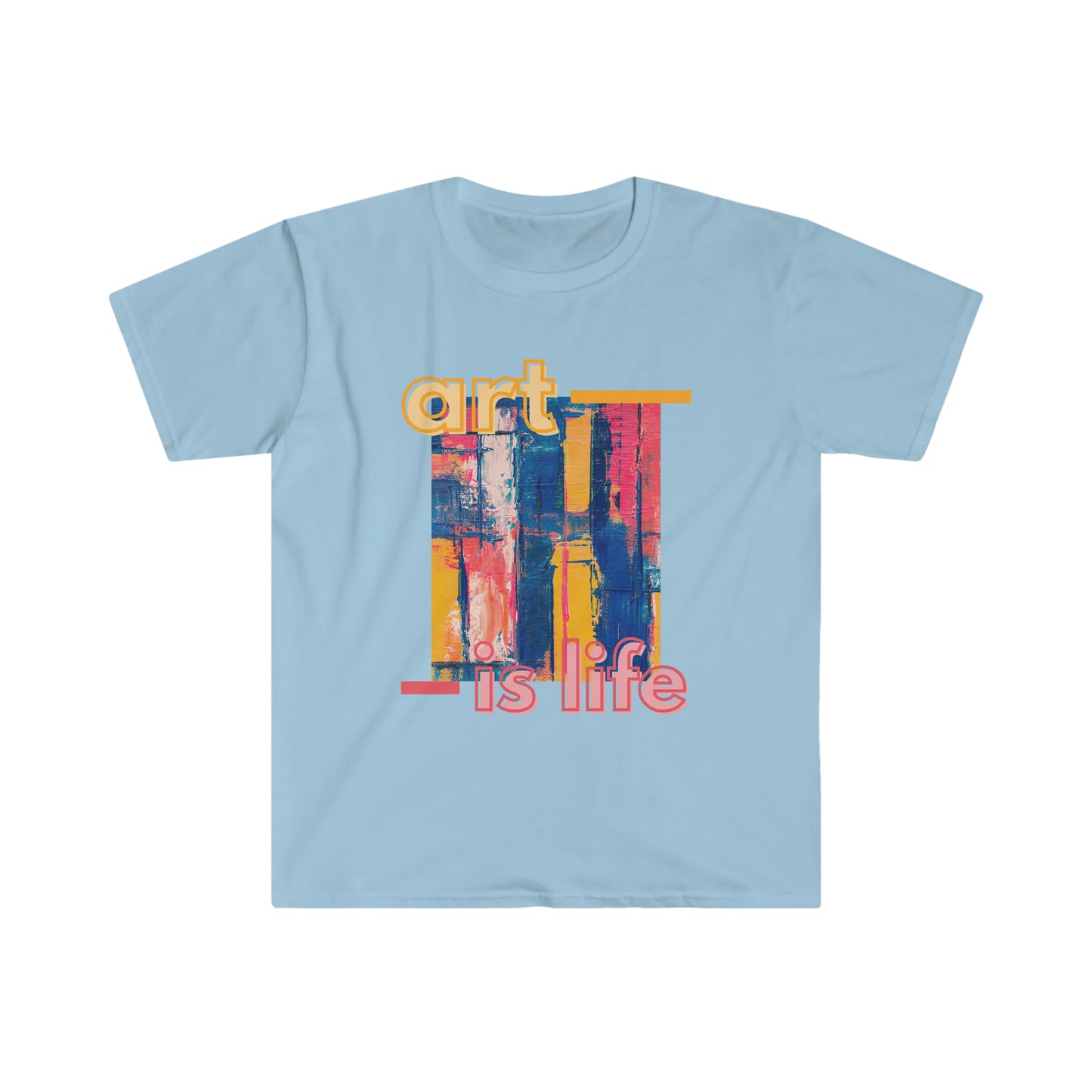 Art Life Unisex Softstyle T-Shirt