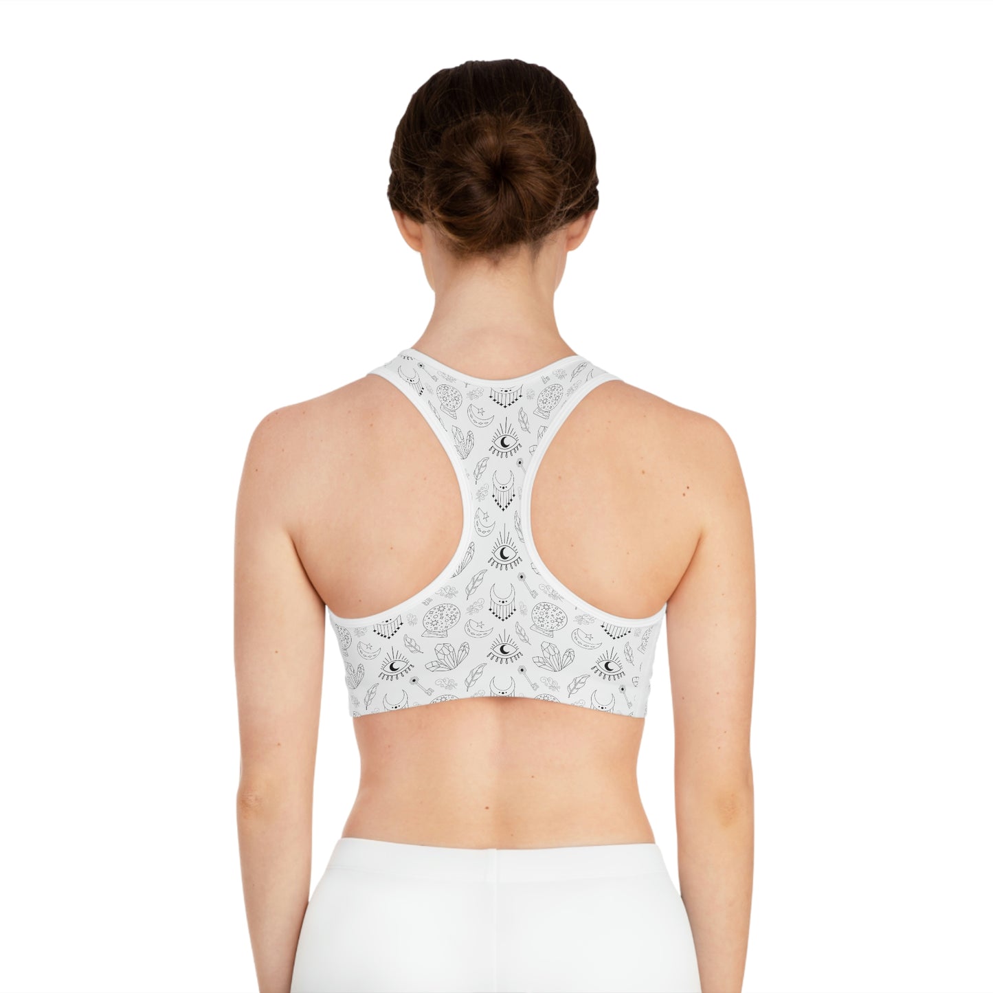 Spiritual Goddess Sports Bra (AOP)