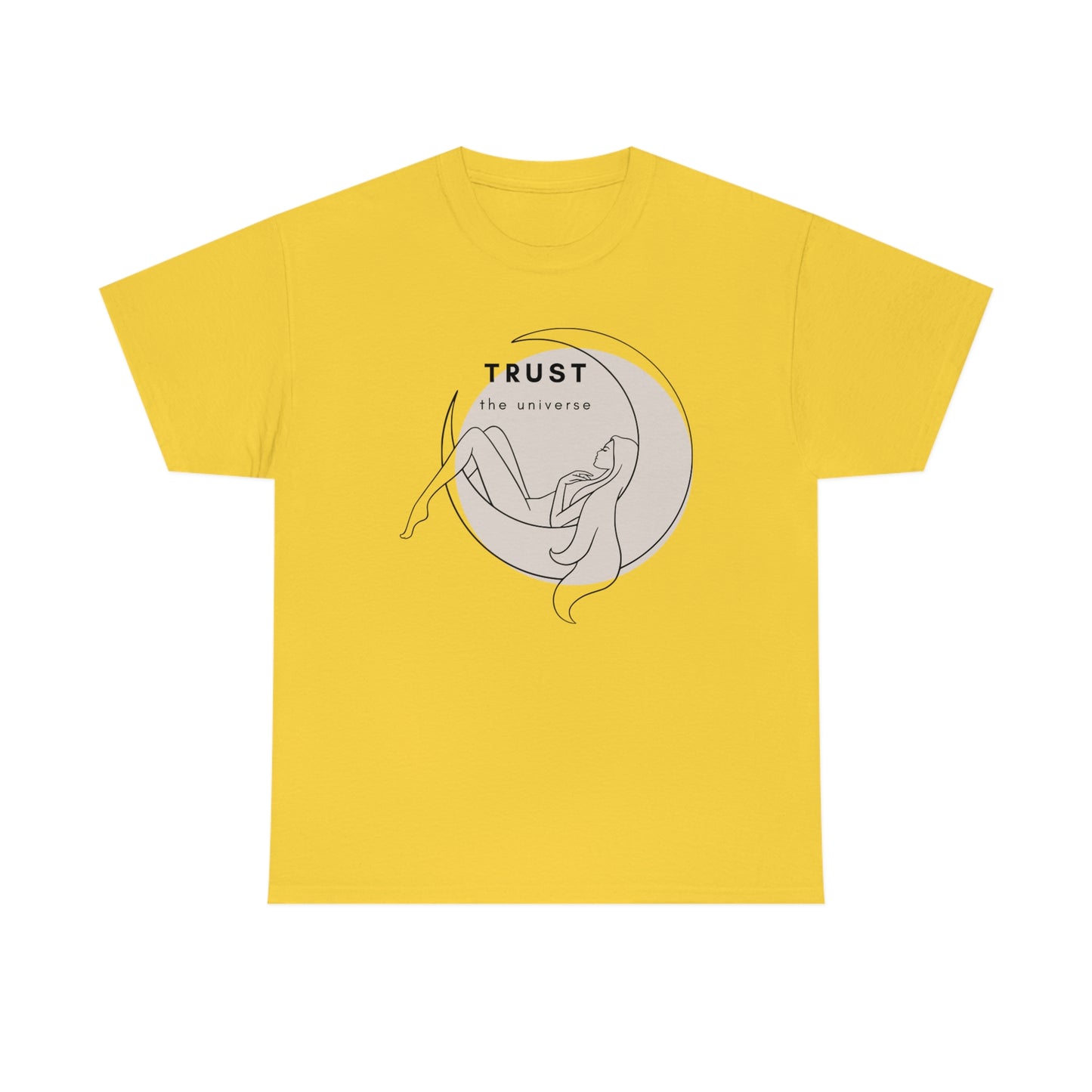 Goddess Trust The Universe Unisex Heavy Cotton Tee